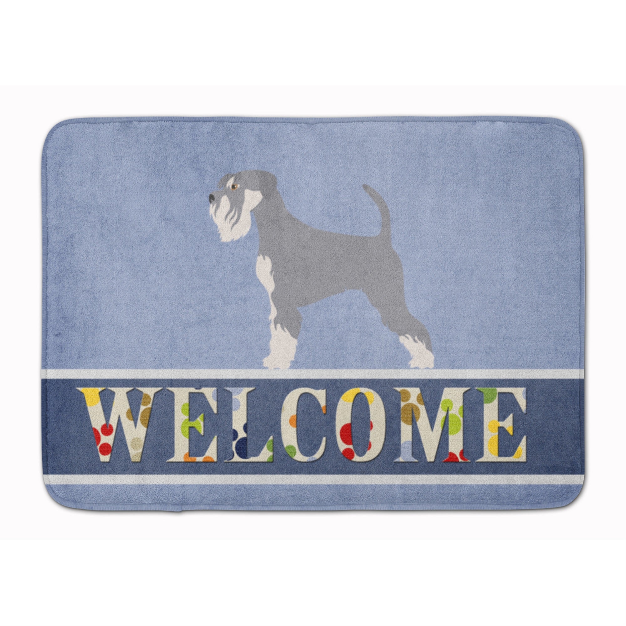 'Caroline'S Treasures Schnauzer Welcome Floor Mat, 19'''' X 27'''', Multicolor''