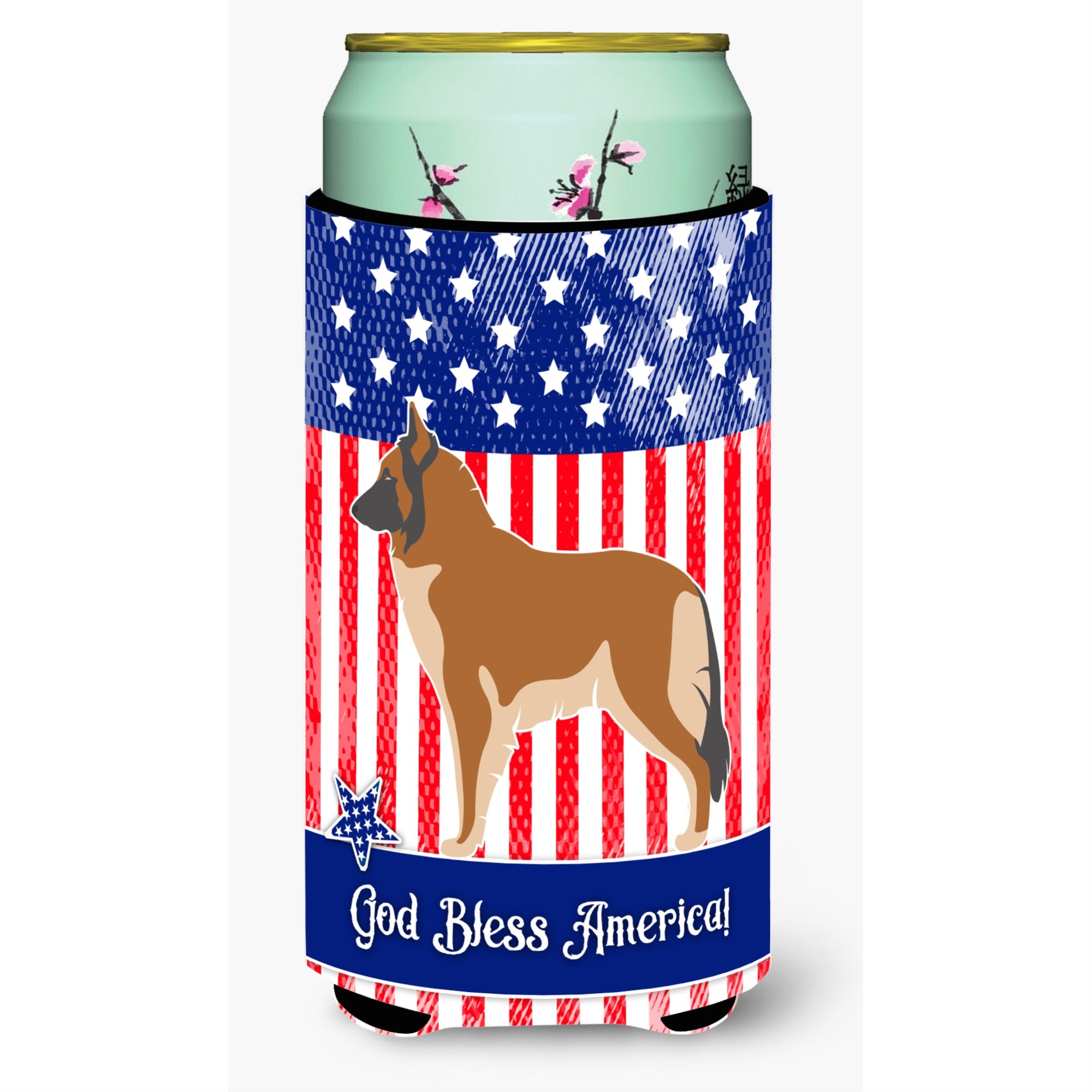 'Caroline'S Treasures Belgian Tervuren American Decorative Can Hugger, Tall Boy, Multicolor''