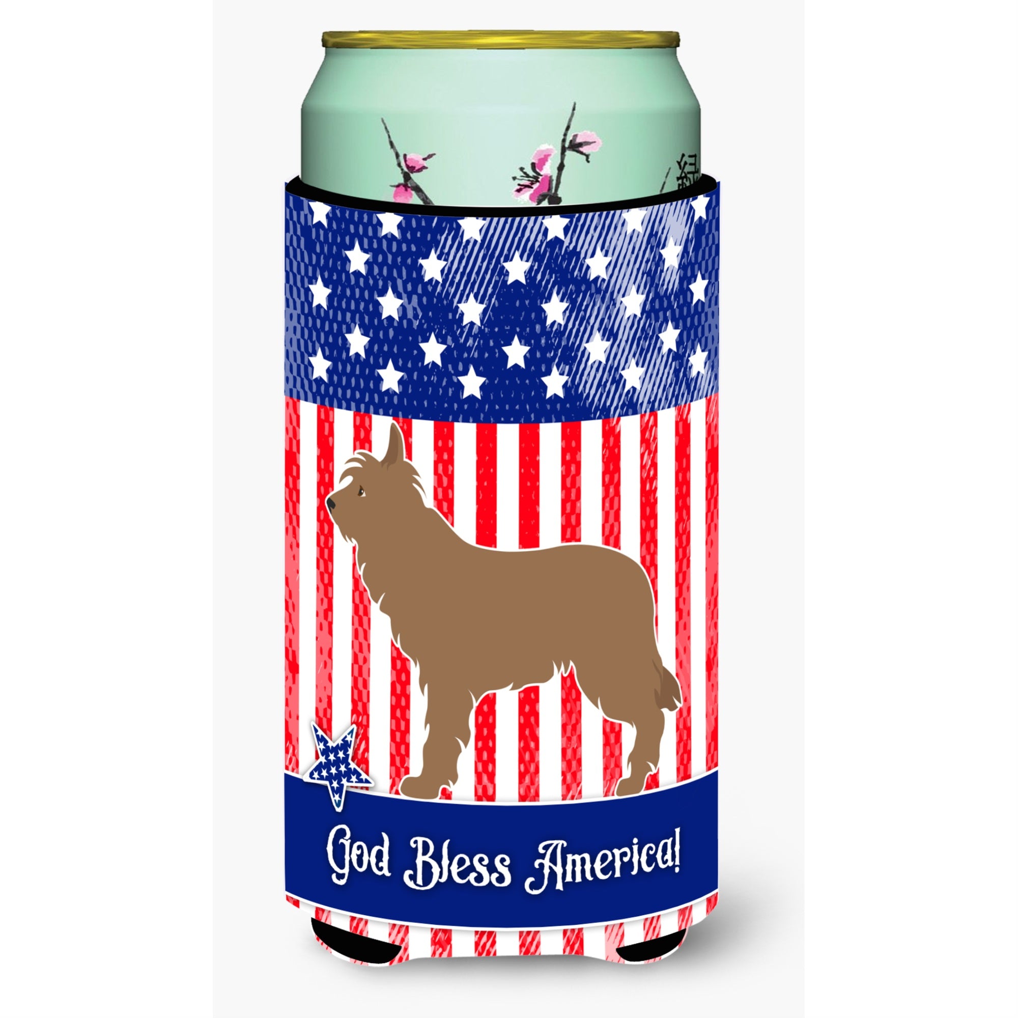 'Caroline'S Treasures Berger Picard American Decorative Can Hugger, Tall Boy, Multicolor''