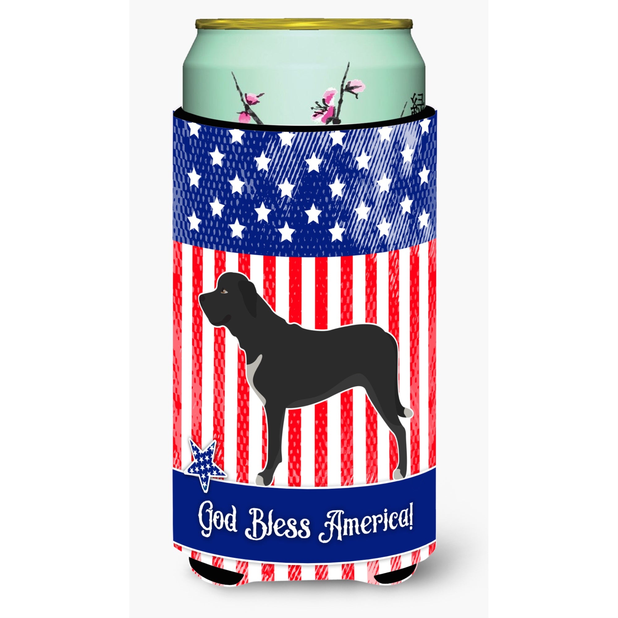 'Caroline'S Treasures Broholmer Danish Mastiff American Decorative Can Hugger, Tall Boy, Multicolor''