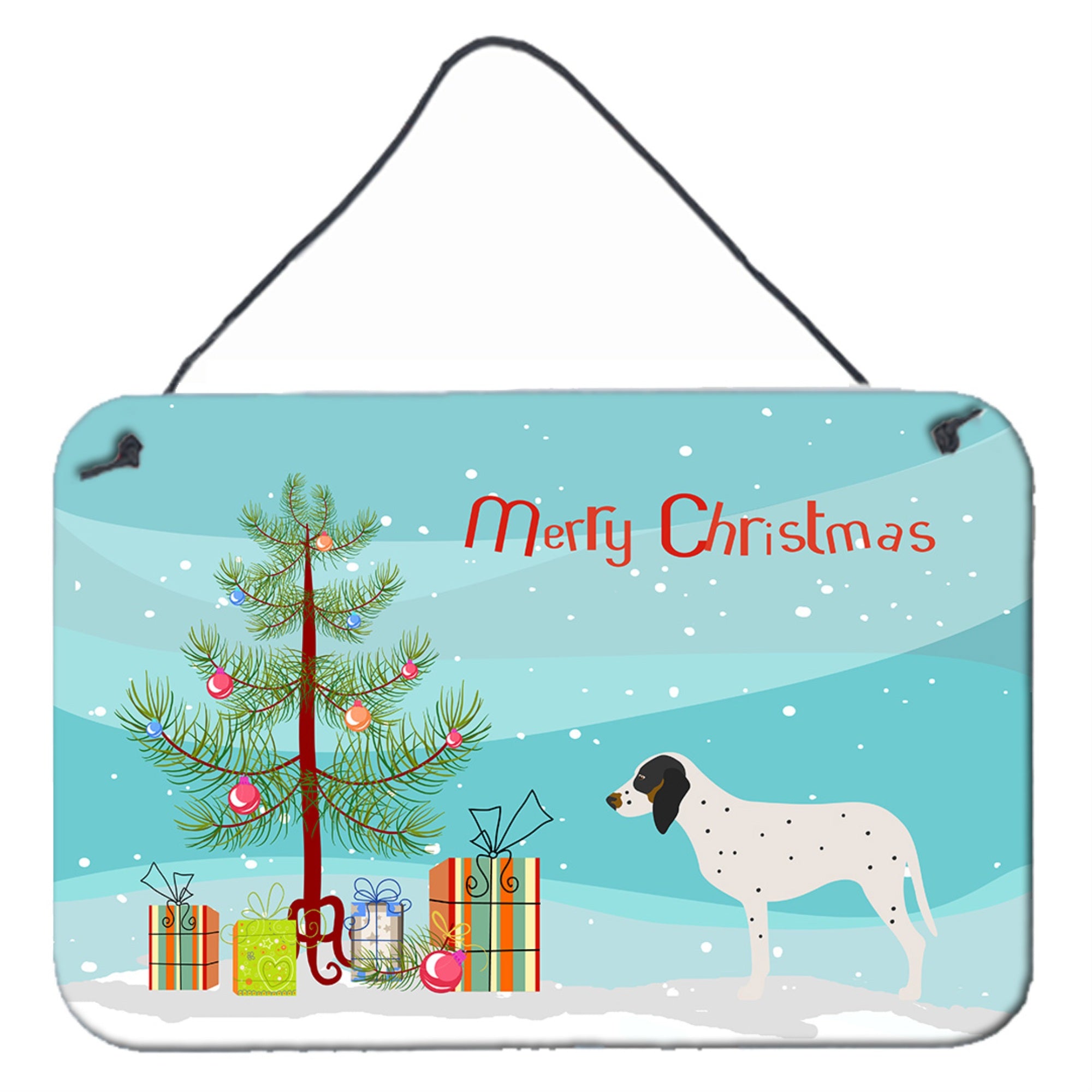 'Caroline'S Treasures Gascon Saintongeois Metal Print, 8Hx12W, Christmas Tree''