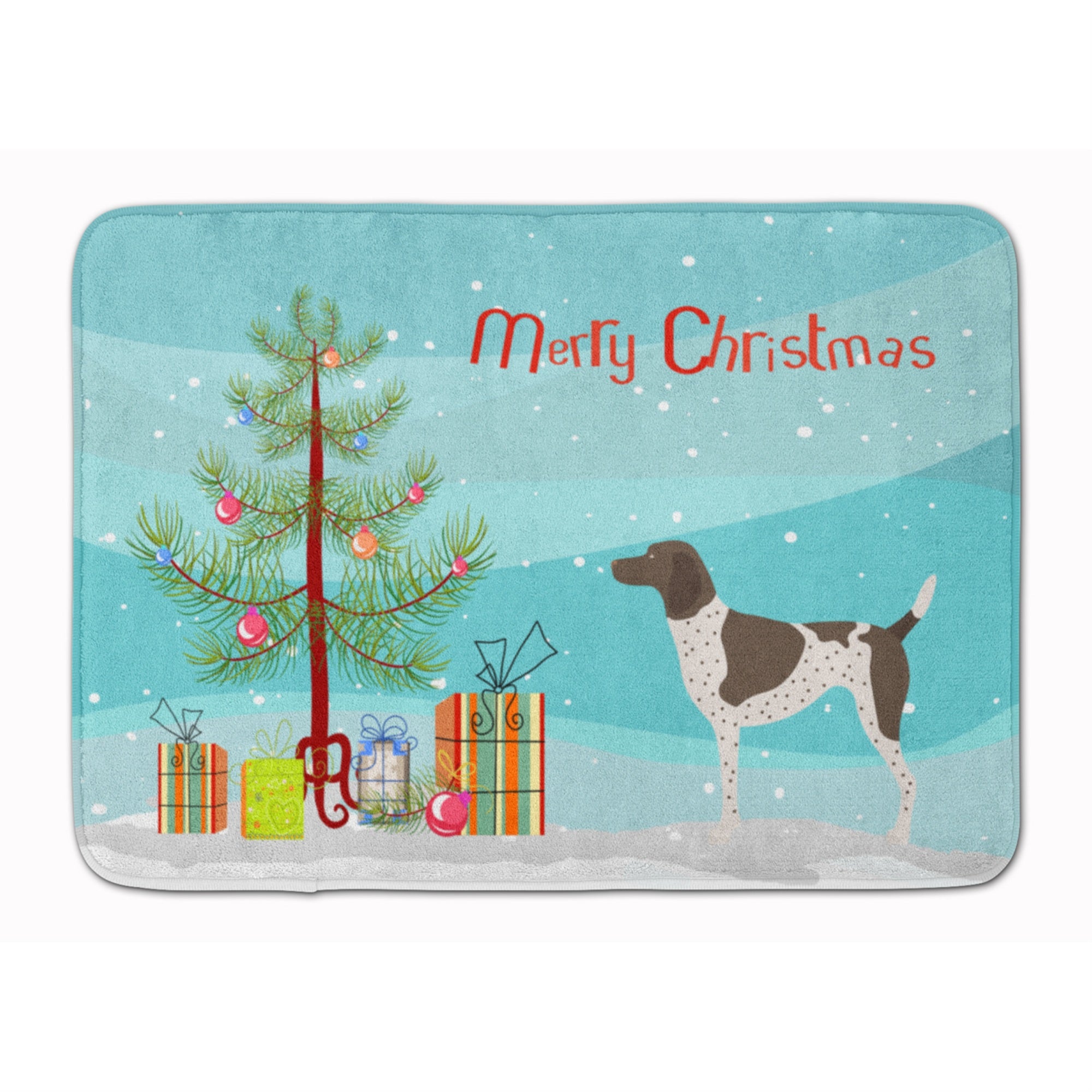 'Caroline'S Treasures German Shorthaired Pointer Christmas Floor Mat, 19Hx27W, Multicolor''
