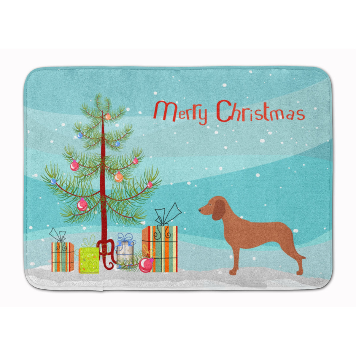 'Caroline'S Treasures Bavarian Mountian Hound Christmas Floor Mat, 19Hx27W, Multicolor''