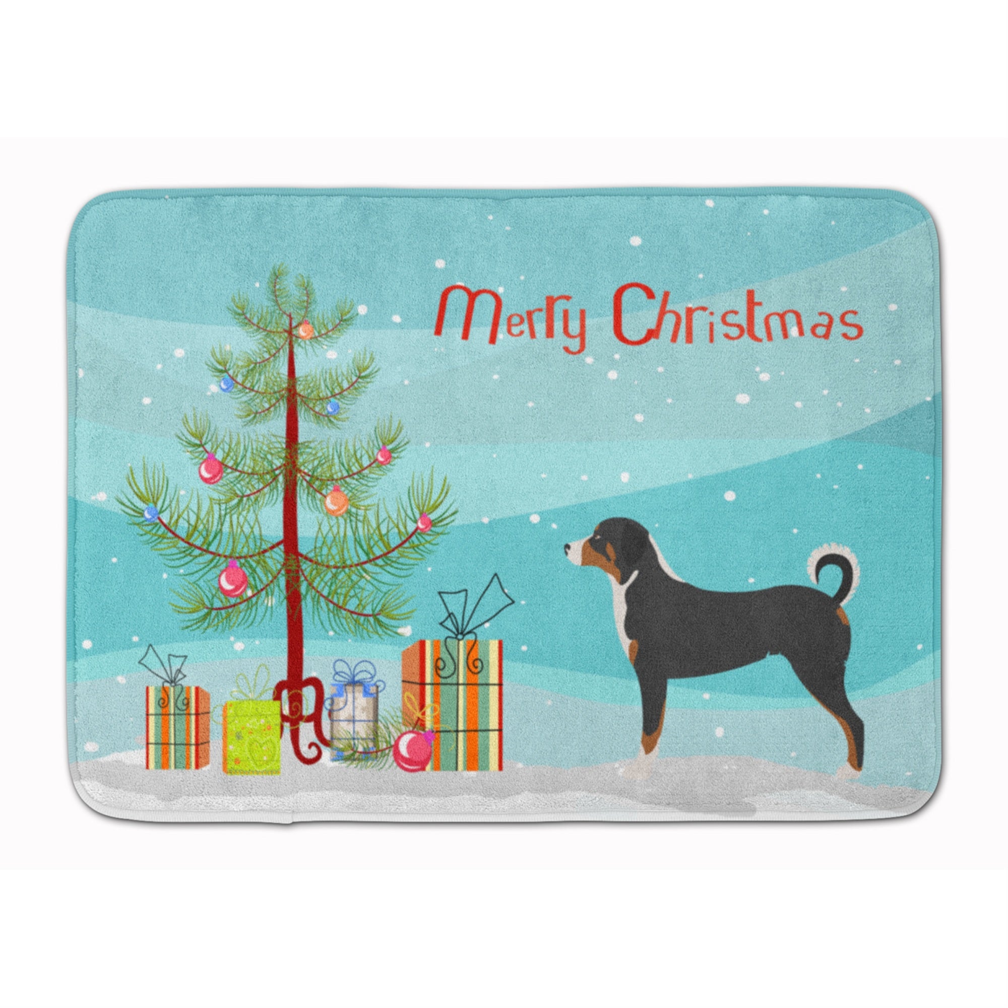 'Caroline'S Treasures Appenzeller Sennenhund Christmas Floor Mat, 19'''' X 27'''', Multicolor''