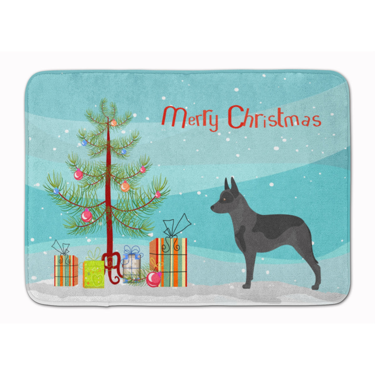 'Caroline'S Treasures Australian Cattle Dog Christmas Floor Mat, 19Hx27W, Multicolor''