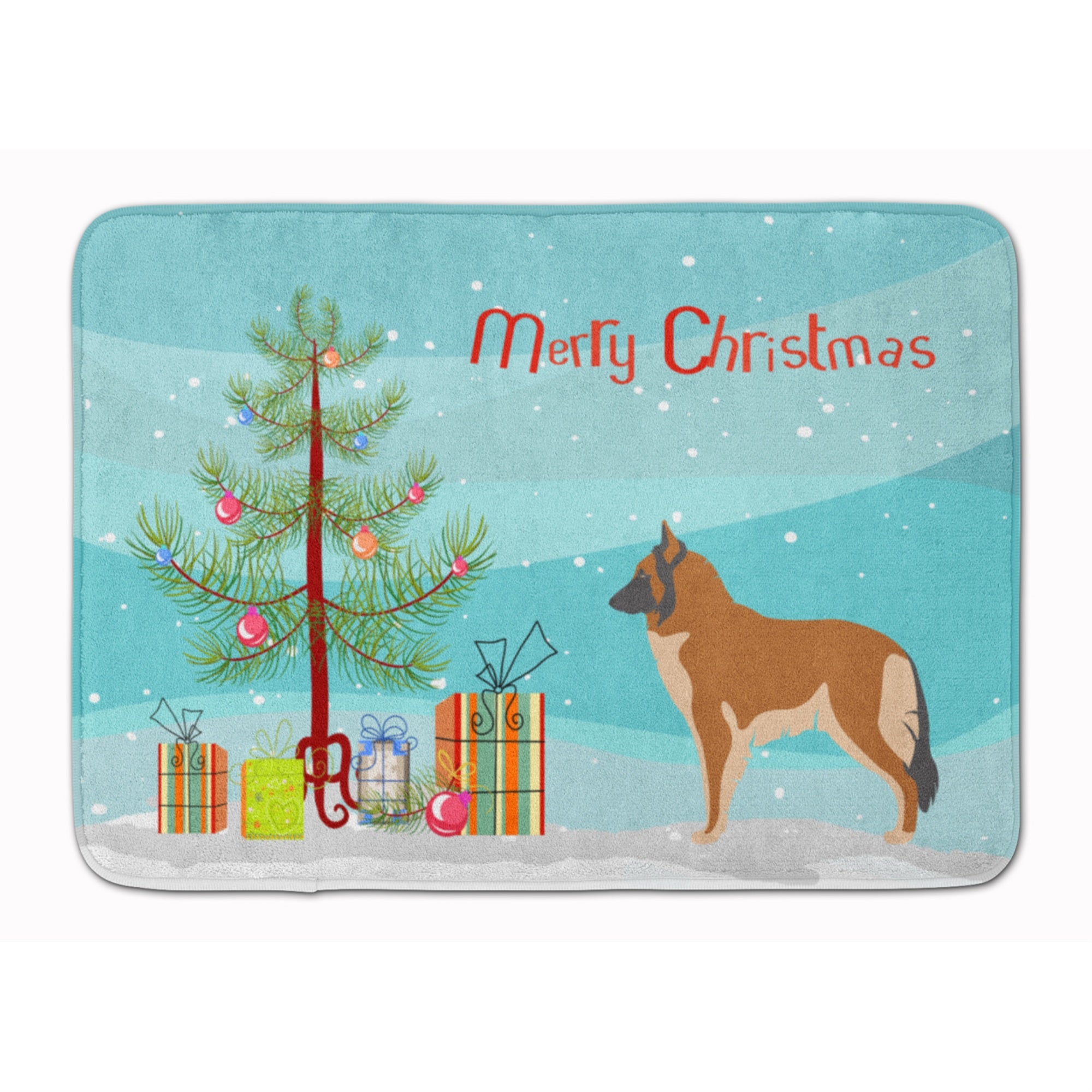 'Caroline'S Treasures Belgian Tervuren Christmas Floor Mat, 19Hx27W, Multicolor''