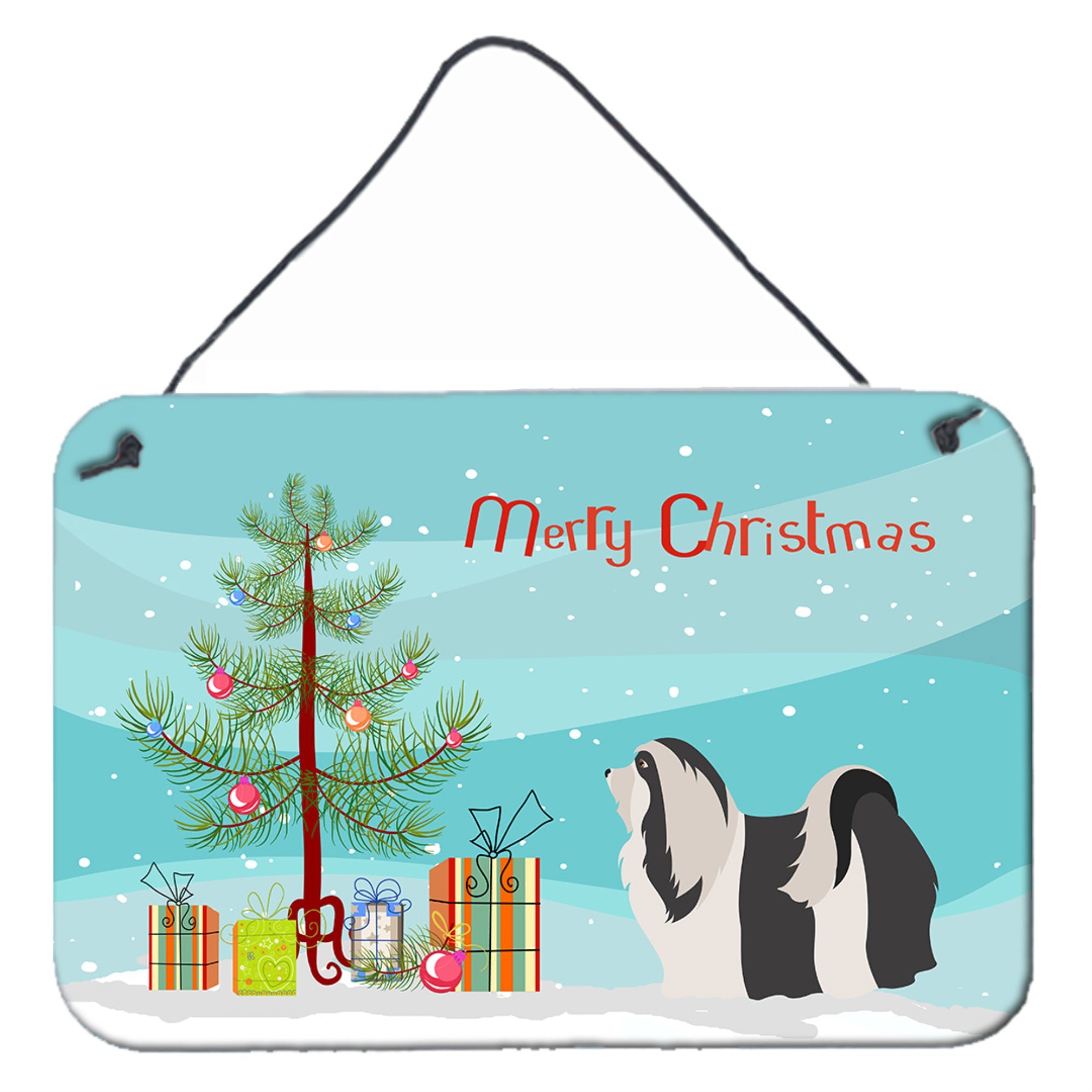 'Caroline'S Treasures Havanese Christmas Metal Print, 8Hx12W, Multicolor''