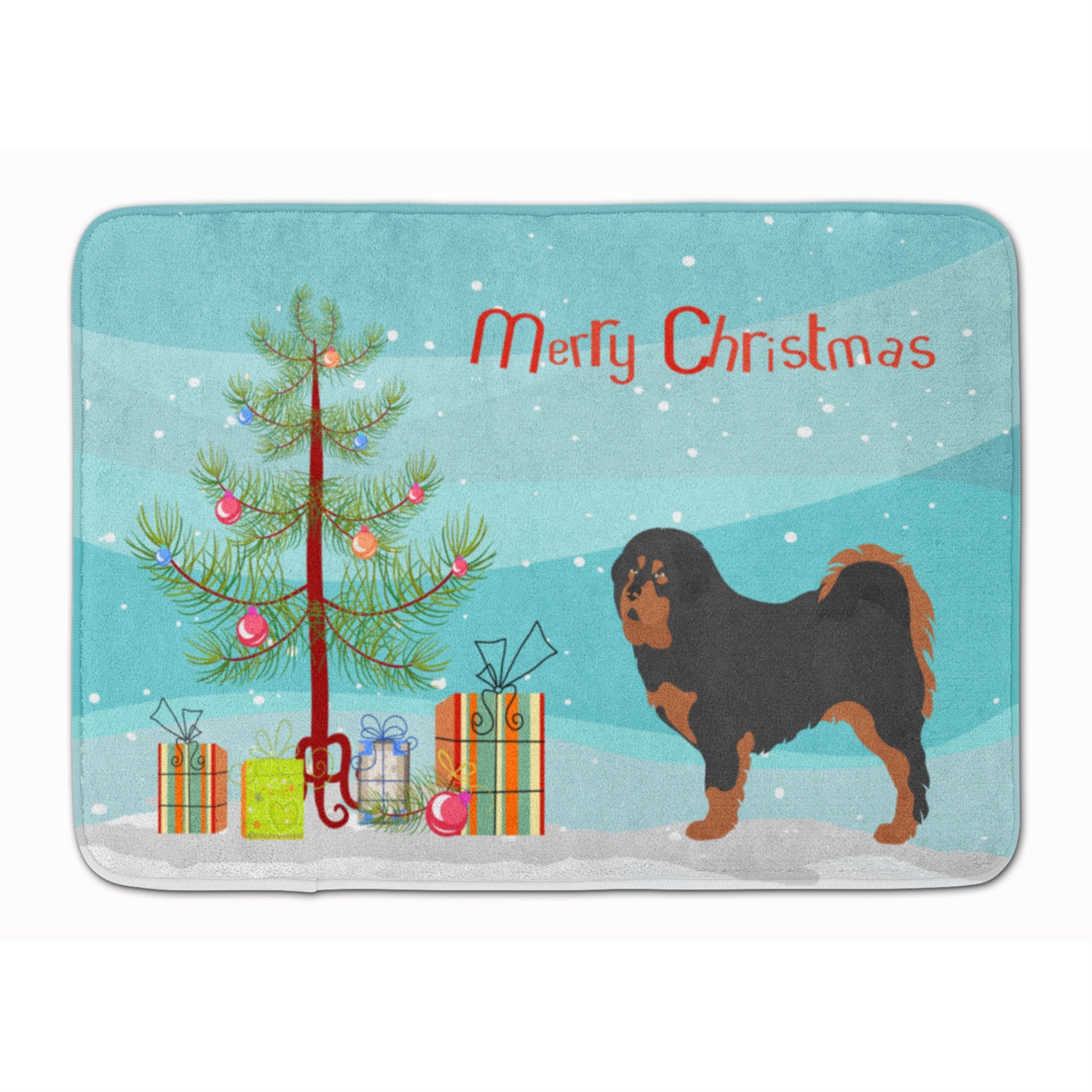 'Caroline'S Treasures Tibetan Mastiff Christmas Floor Mat, 19Hx27W, Multicolor''