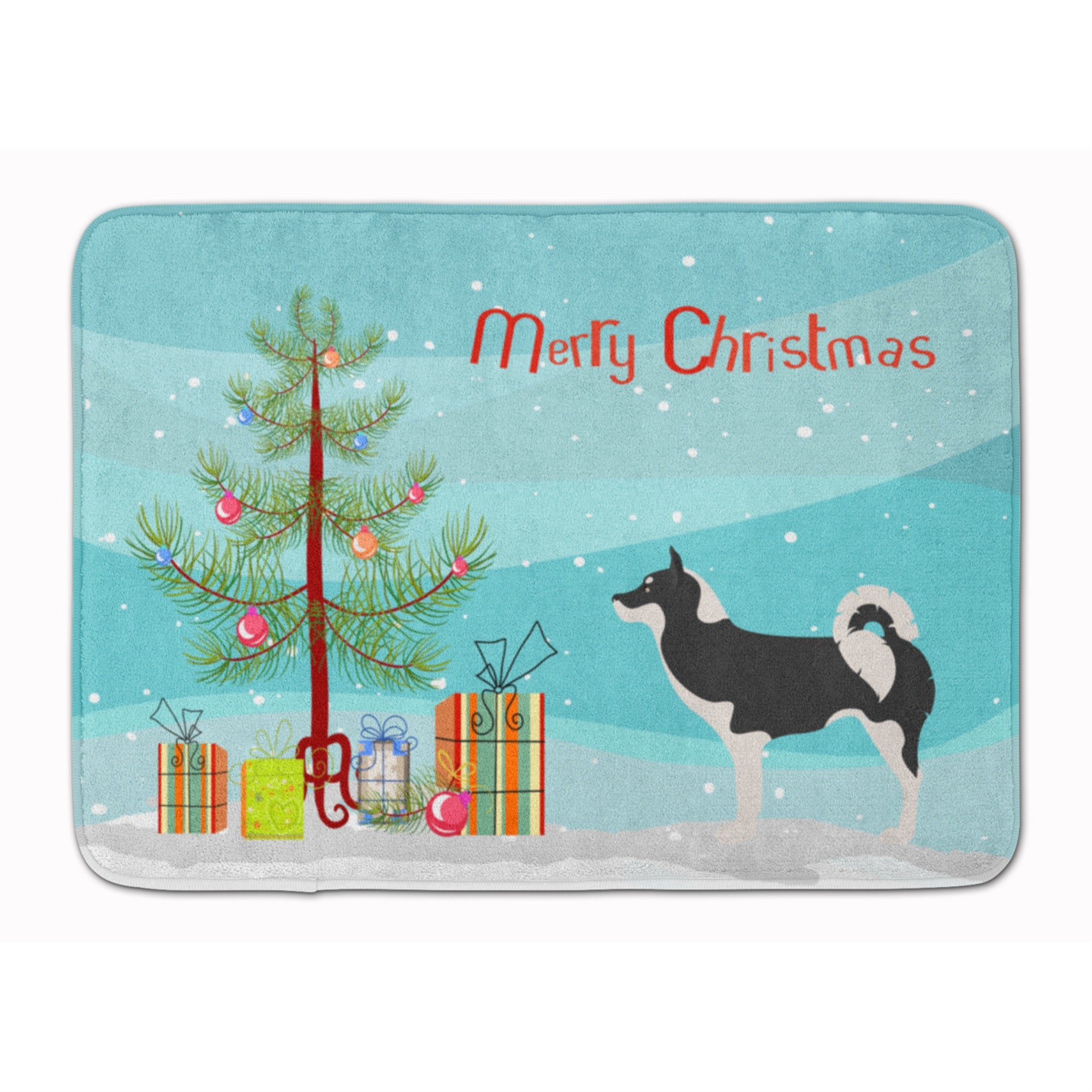 'Caroline'S Treasures Greenland Dog Christmas Floor Mat, 19Hx27W, Multicolor''