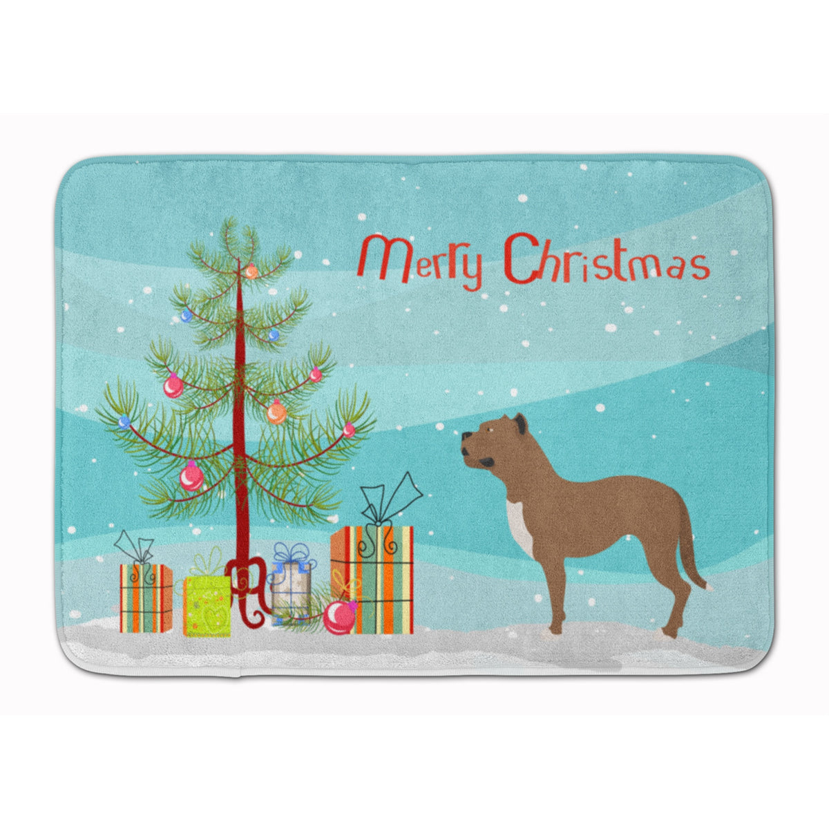 'Caroline'S Treasures Perro De Presa Canario Christmas Floor Mat, 19Hx27W, Multicolor''
