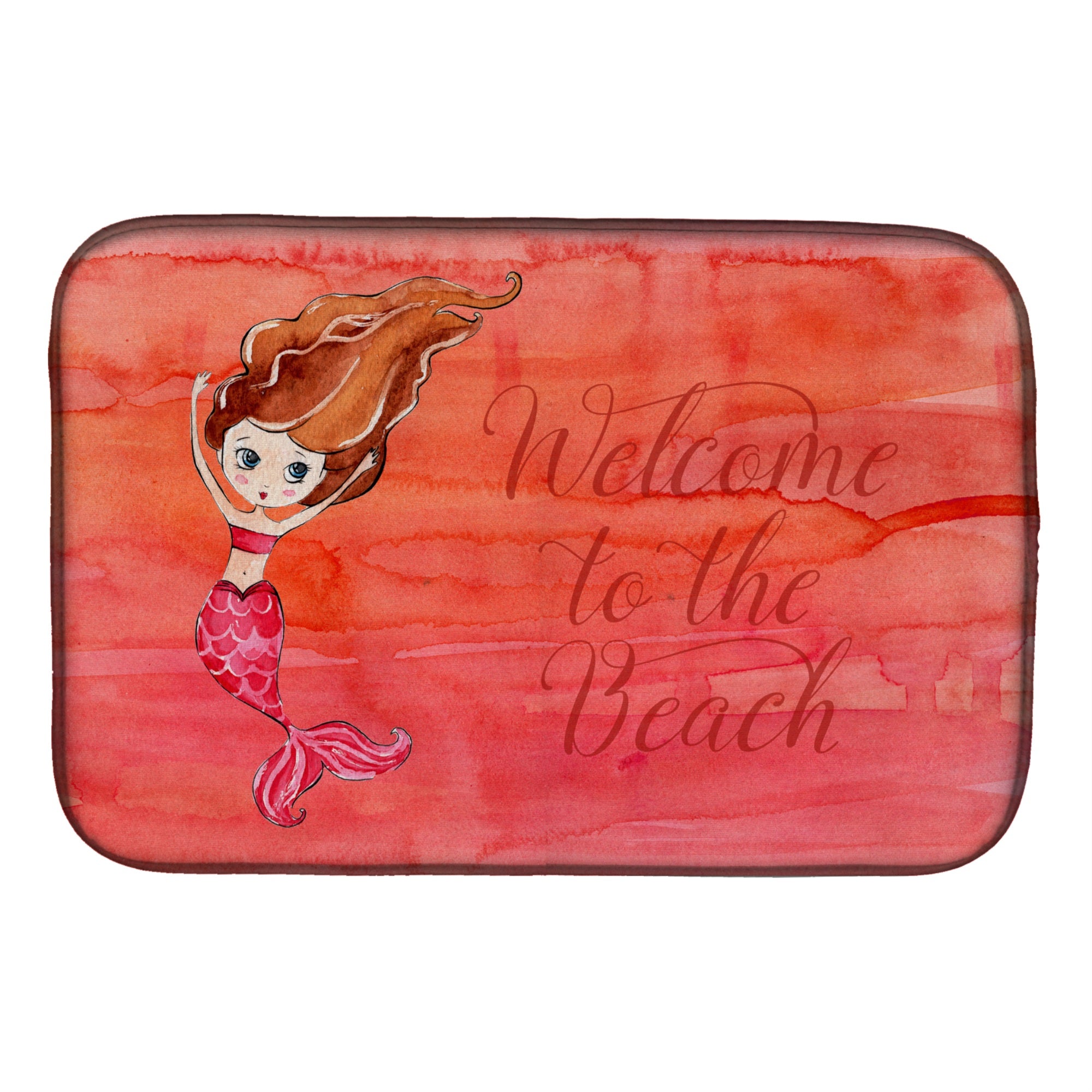 'Caroline'S Treasures Bb8516Ddm Dish Drying Mat, 14 X 21, Multicolor''