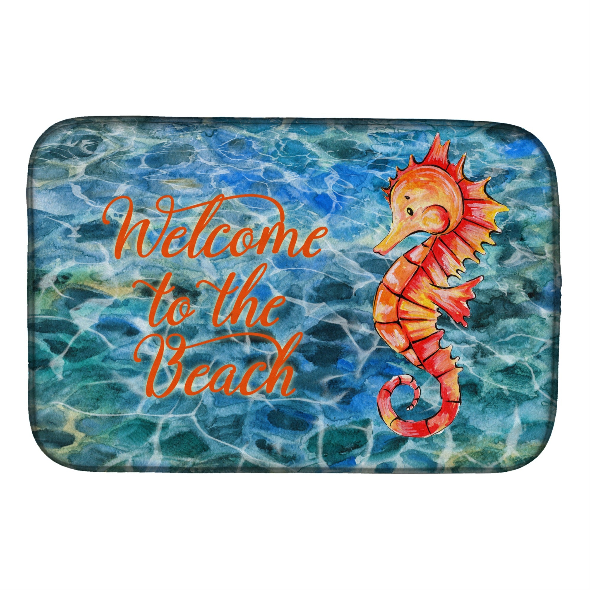 'Caroline'S Treasures Bb8519Ddm Dish Drying Mat, 14'''' X 21'''', Multicolor''