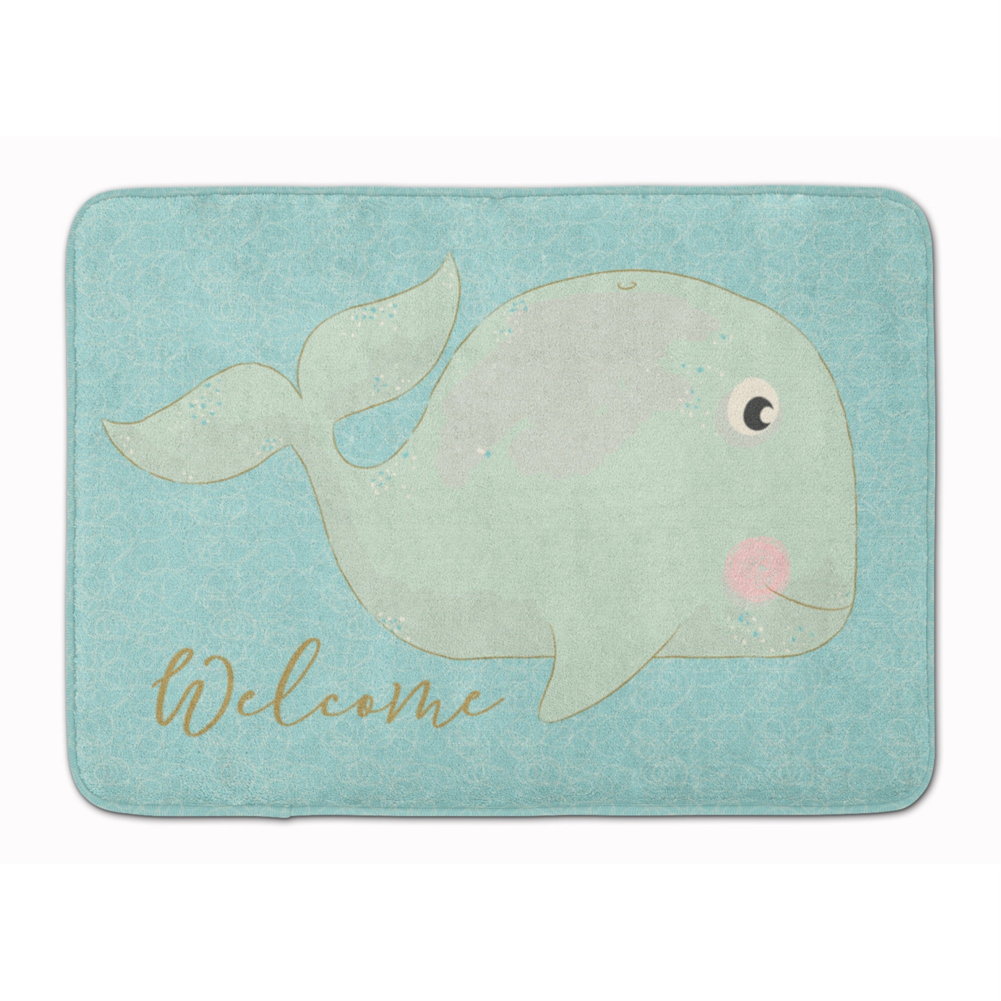 'Caroline'S Treasures Whale Welcome Floor Mat, 19'''' X 27'''', Multicolor''
