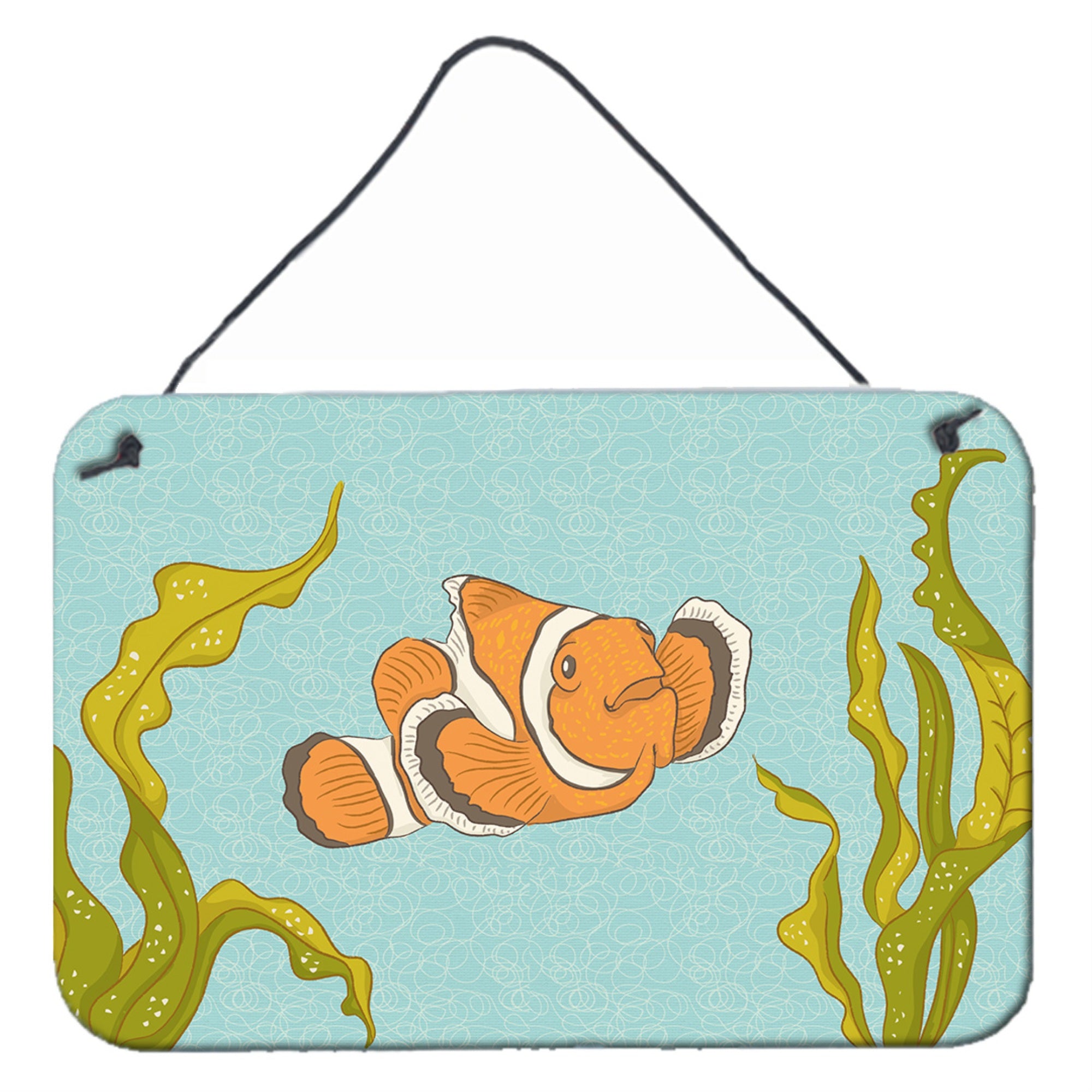 'Caroline'S Treasures Clown Fish Metal Print, 8'''' X 12''''''