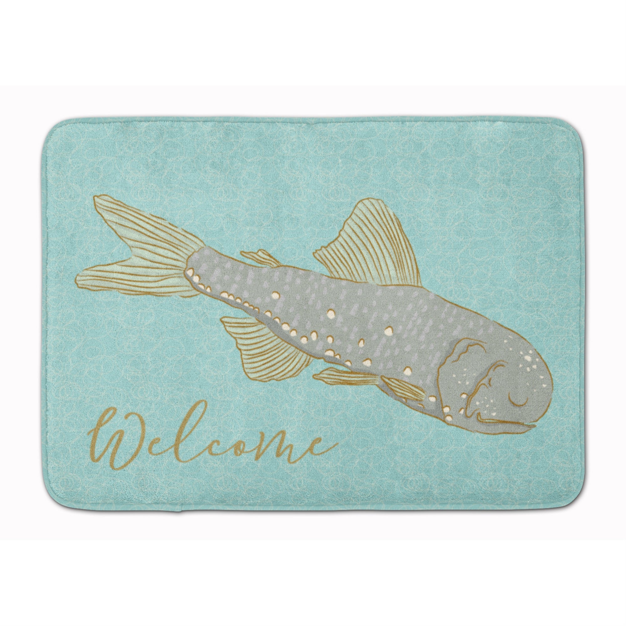 'Caroline'S Treasures Fish Welcome Floor Mat, 19'''' X 27'''', Multicolor''