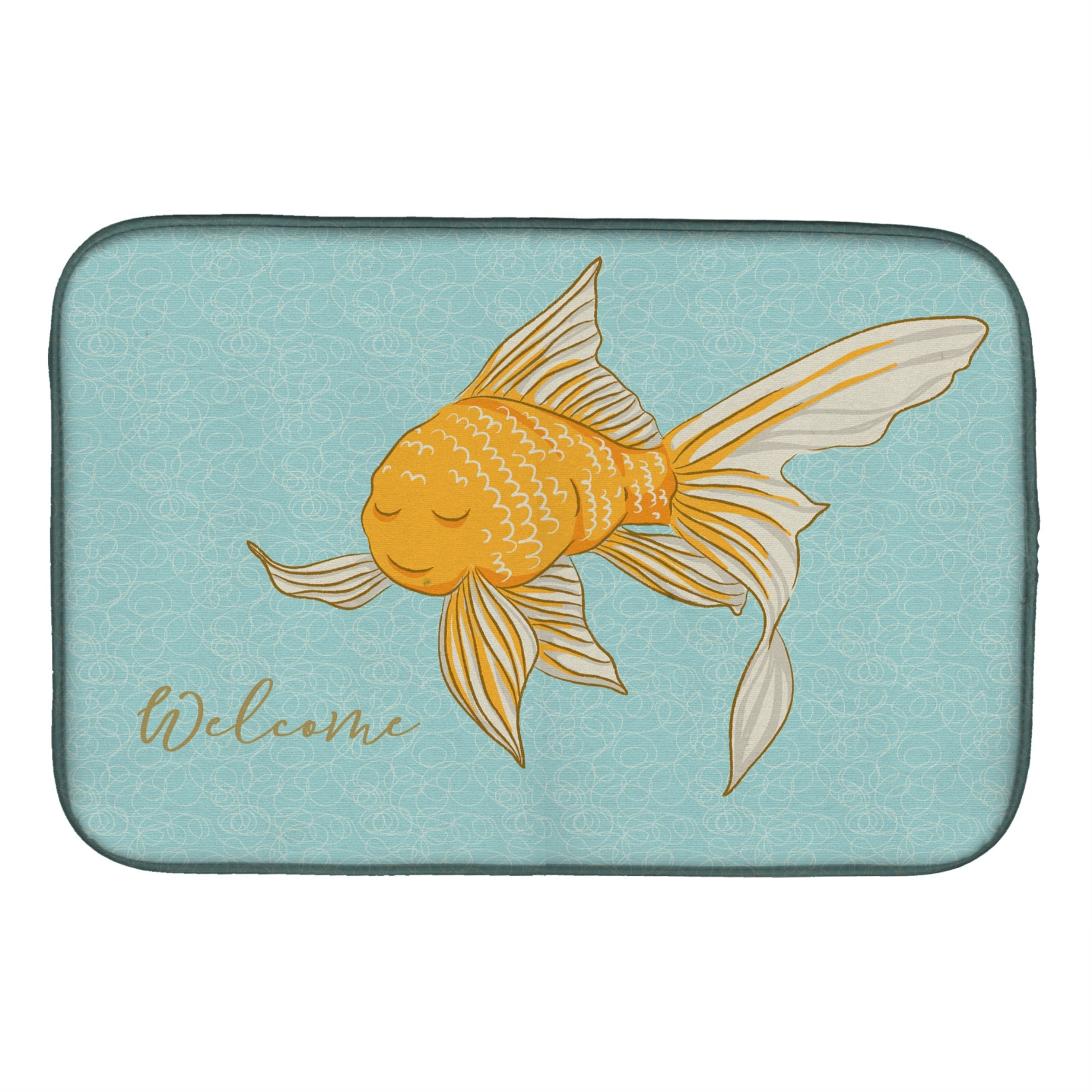 'Caroline'S Treasures Bb8551Ddm Dish Drying Mat, 14'''' X 21''''''