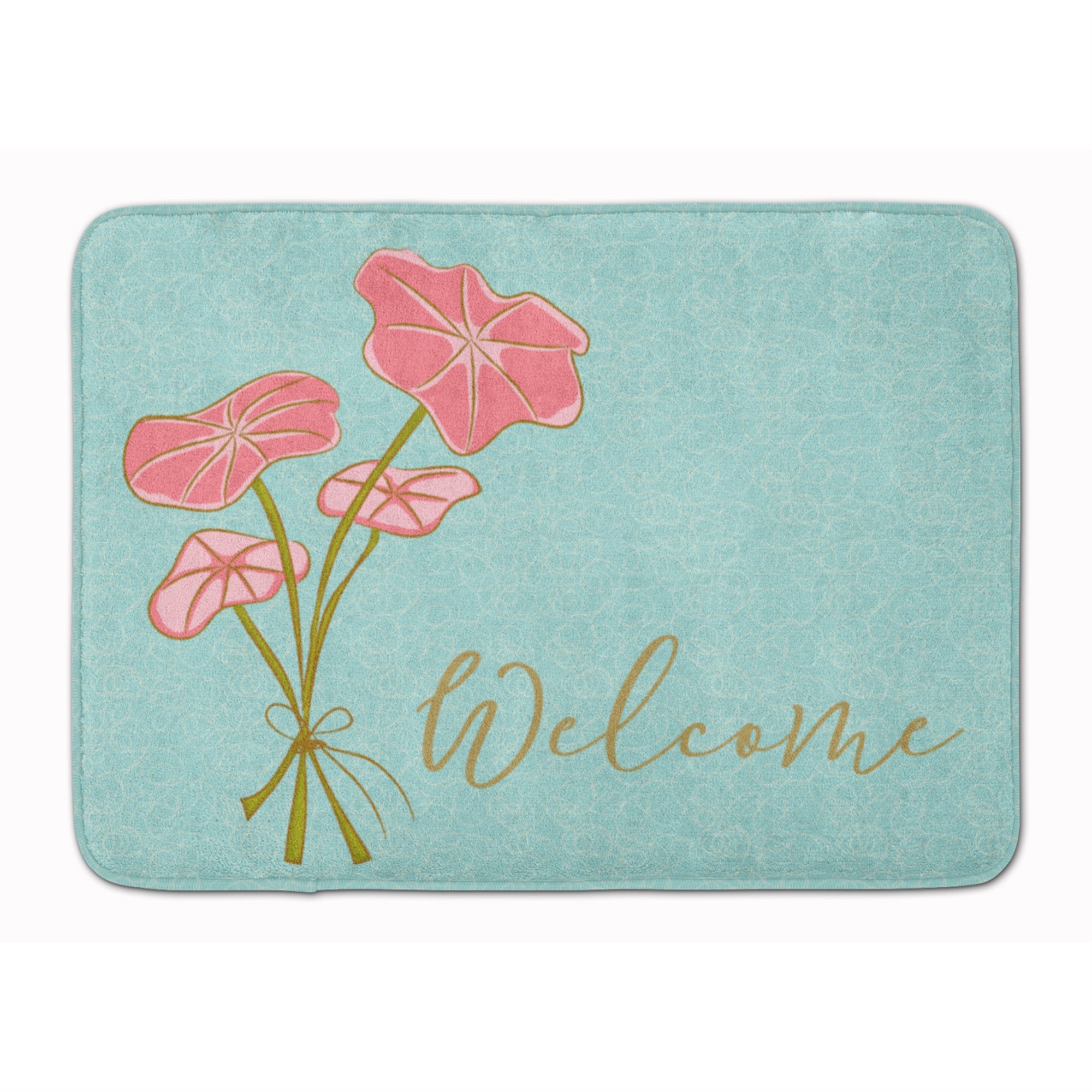'Caroline'S Treasures Bunch Of Flowers Welcome Floor Mat, 19'''' X 27'''', Multicolor''