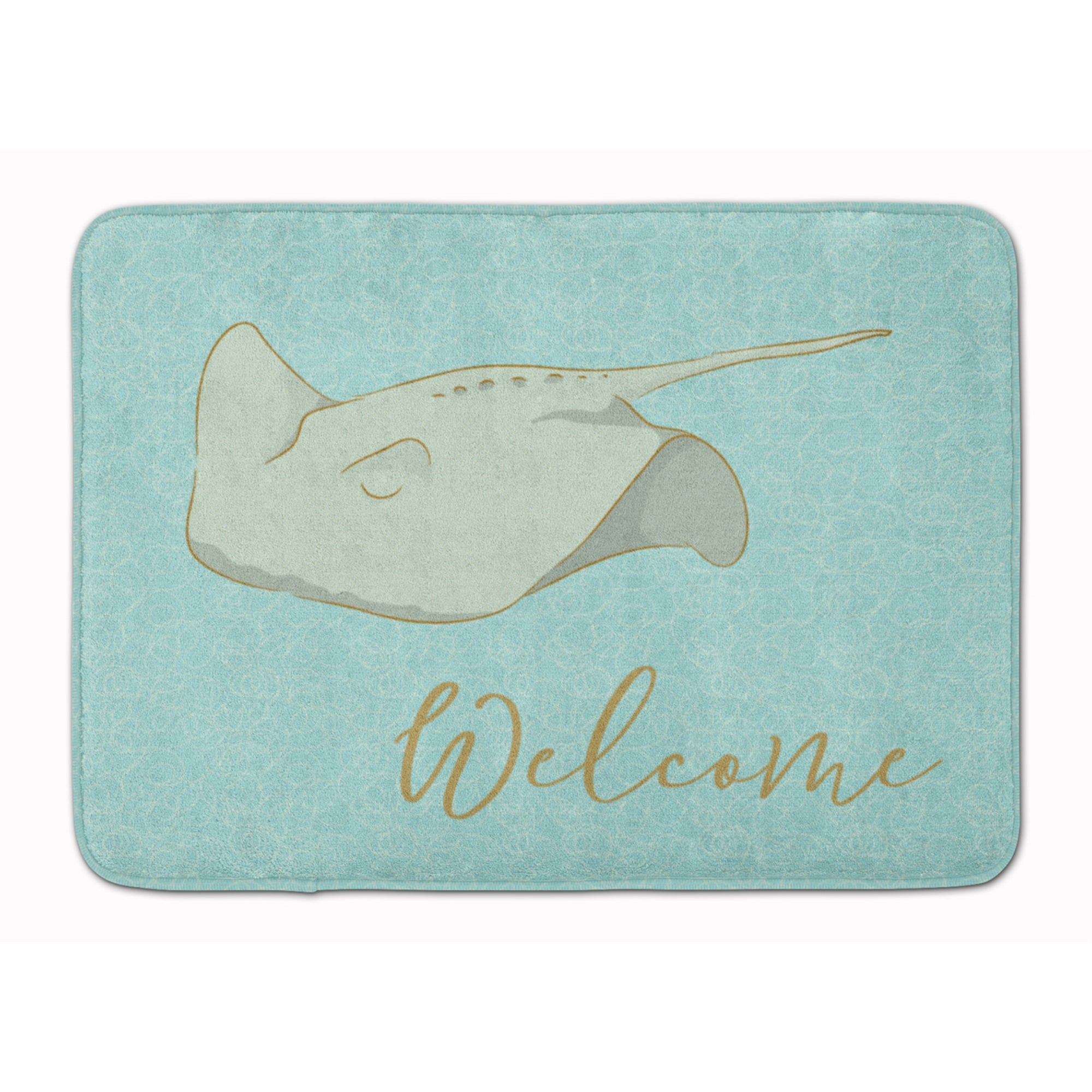 'Caroline'S Treasures Sting Ray Welcome Floor Mat, 19'''' X 27'''', Multicolor''