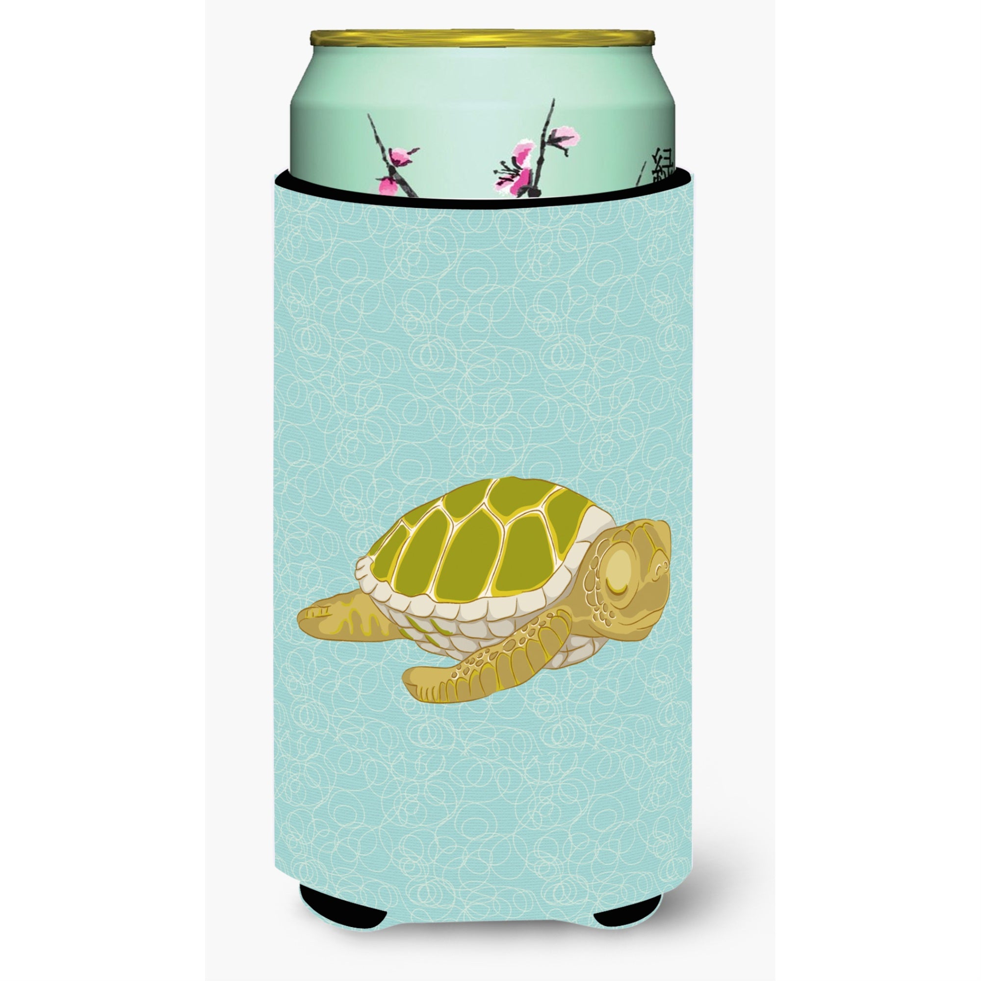 Carolines Treasures Sea Turtle Decorative Can Hugger, Tall Boy, Multicolor