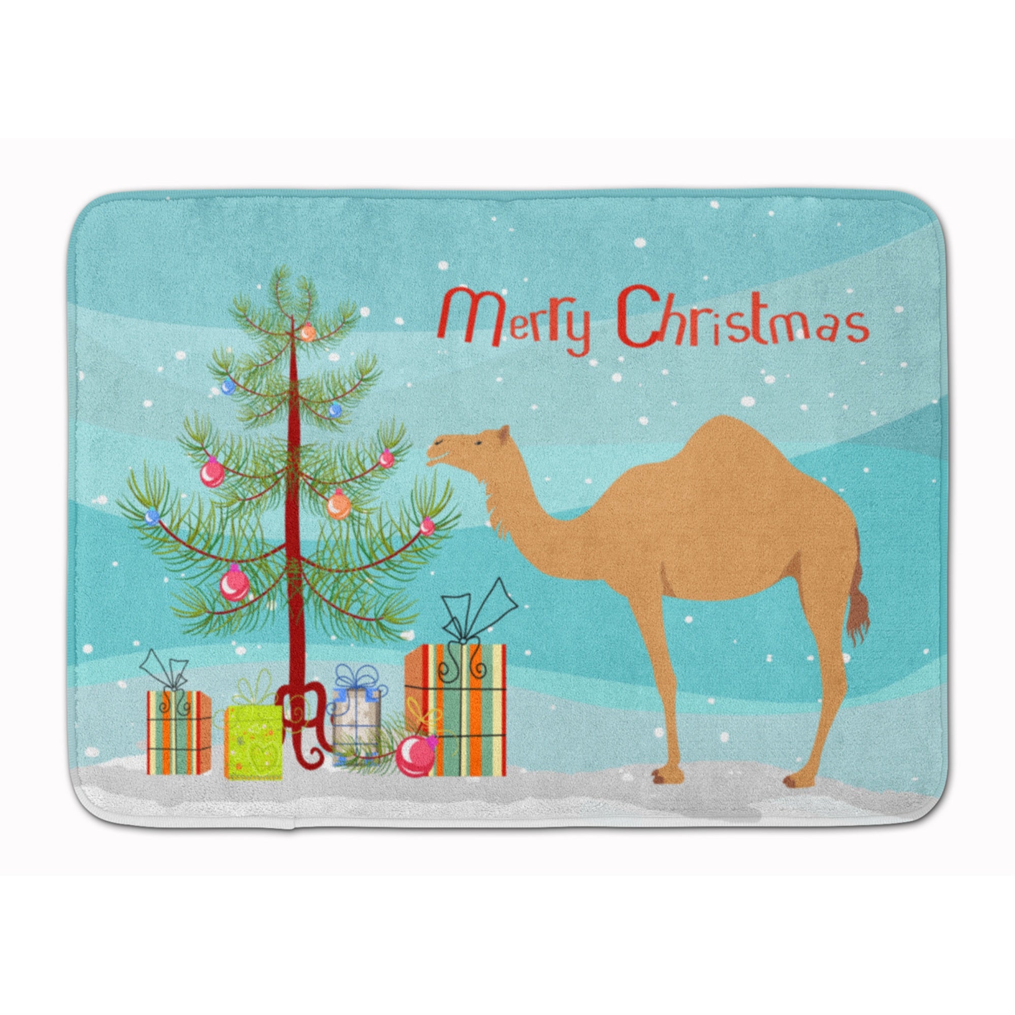 'Caroline'S Treasures Arabian Camel Dromedary Christmas Floor Mat, 19'''' X 27'''', Multicolor''