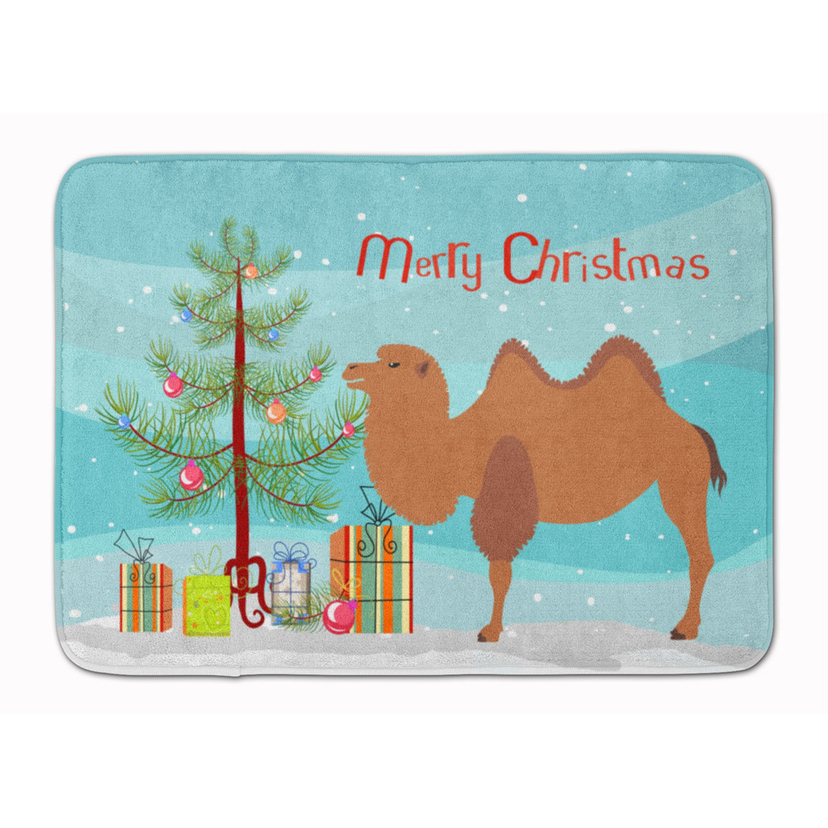 'Caroline'S Treasures Bactrian Camel Christmas Floor Mat, 19'''' X 27'''', Multicolor''
