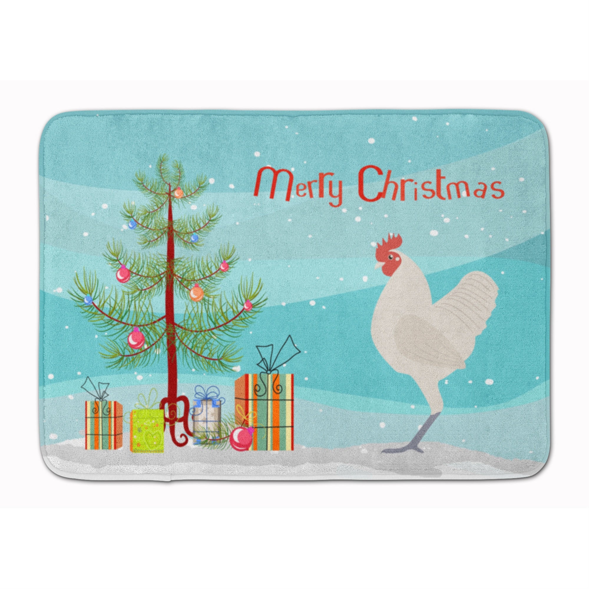 'Caroline'S Treasures German Langshan Chicken Christmas Floor Mat, 19'''' X 27'''', Multicolor''