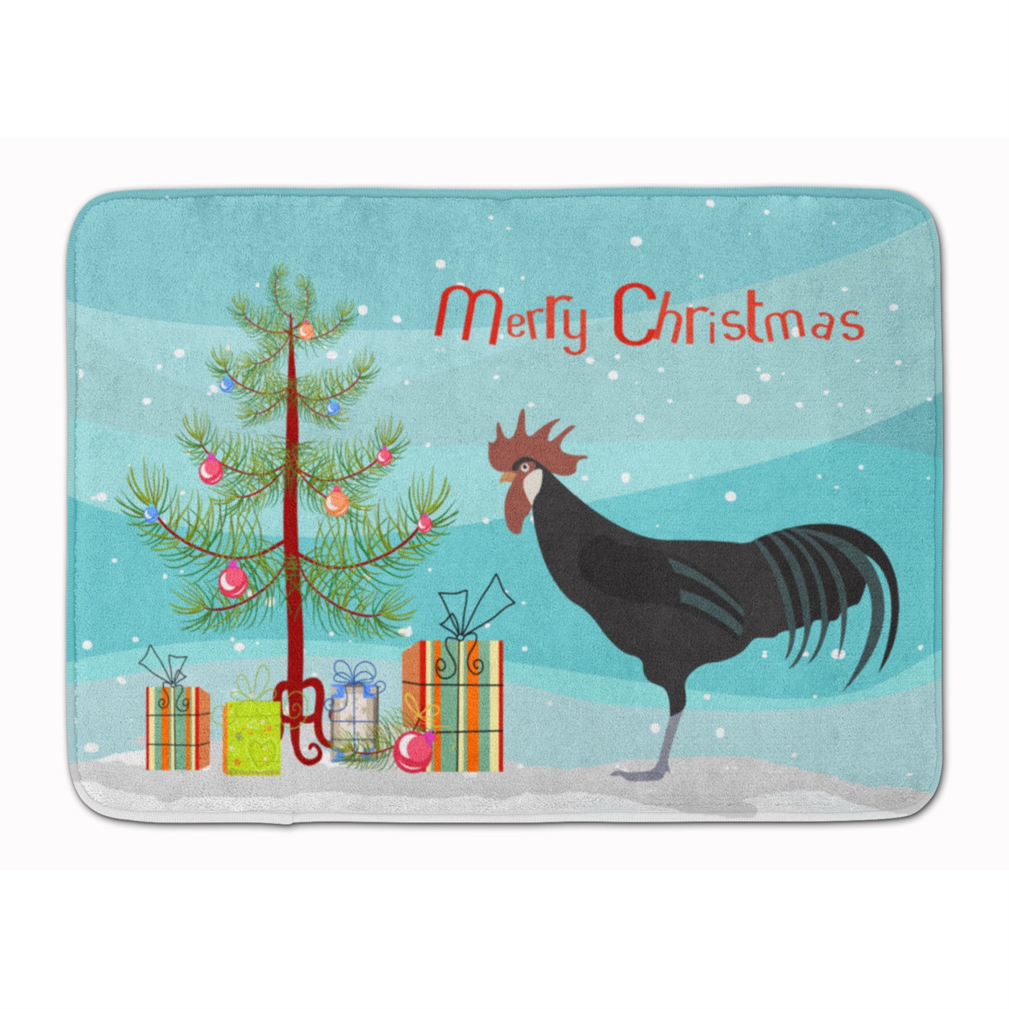 'Caroline'S Treasures Minorca Ctalalan Chicken Christmas Floor Mat, 19'''' X 27'''', Multicolor''