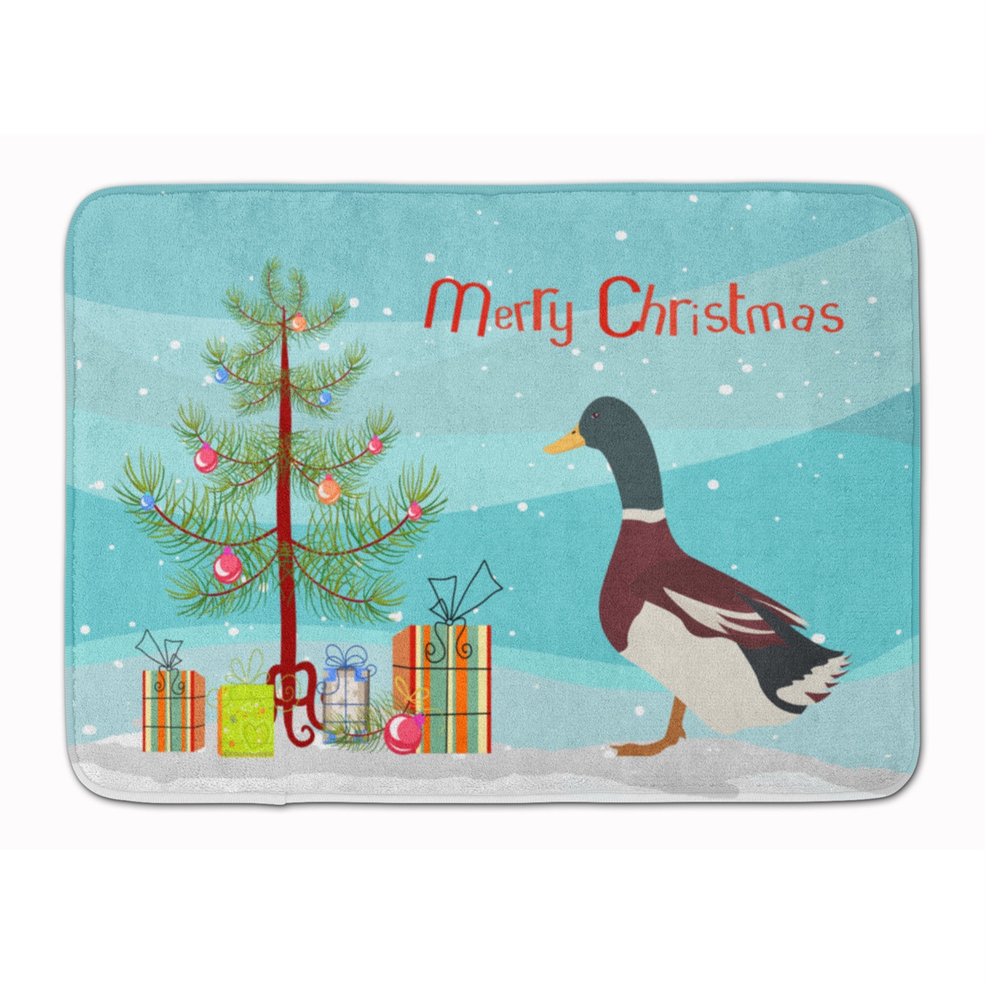 'Caroline'S Treasures Rouen Duck Christmas Floor Mat, 19'''' X 27'''', Multicolor''