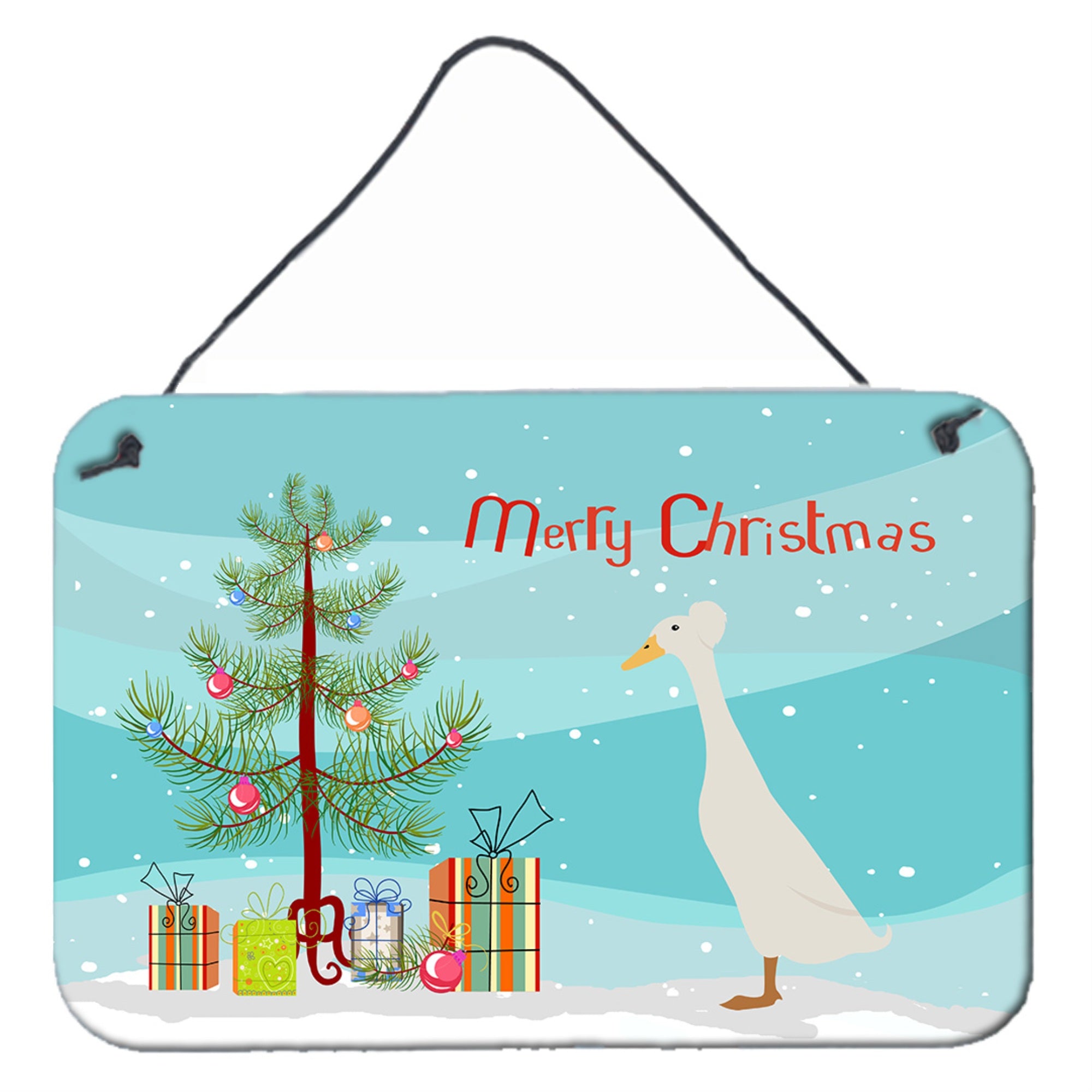 'Caroline'S Treasures Bali Duck Christmas Metal Print, 8'''' X 12''''''