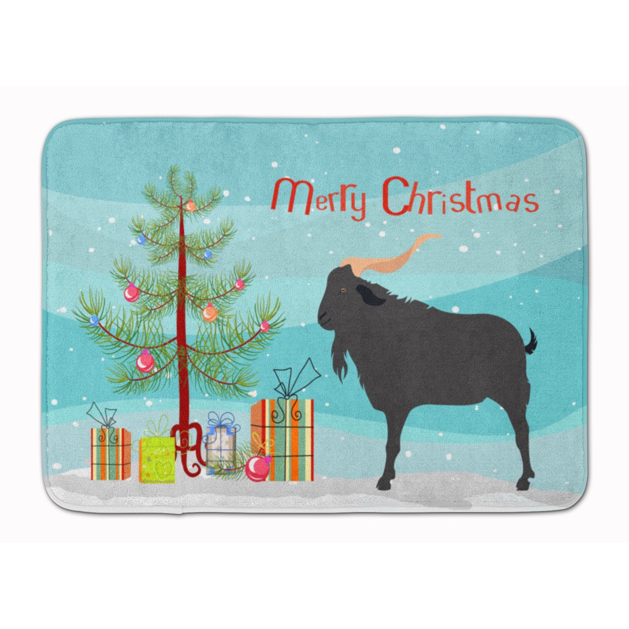 'Caroline'S Treasures Verata Goat Christmas Floor Mat, 19'''' X 27'''', Multicolor''