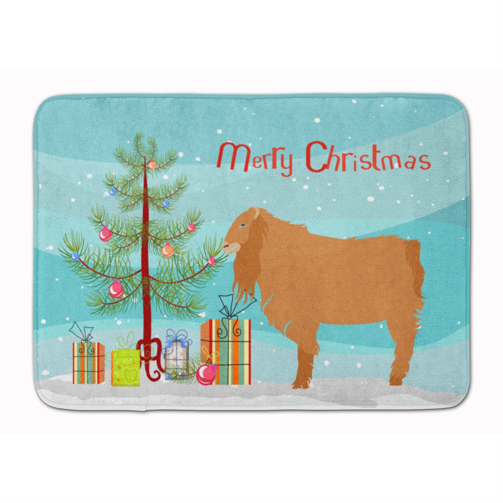 'Caroline'S Treasures American Lamancha Goat Christmas Floor Mat, 19'''' X 27'''', Multicolor''