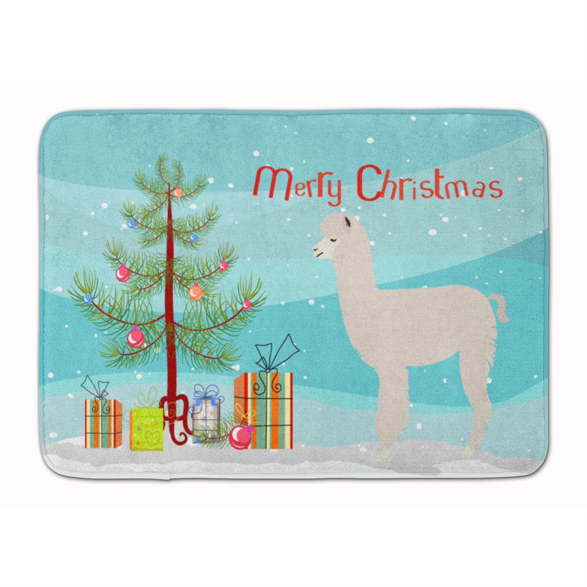 'Caroline'S Treasures Alpaca Christmas Floor Mat, 19'''' X 27'''', Multicolor''