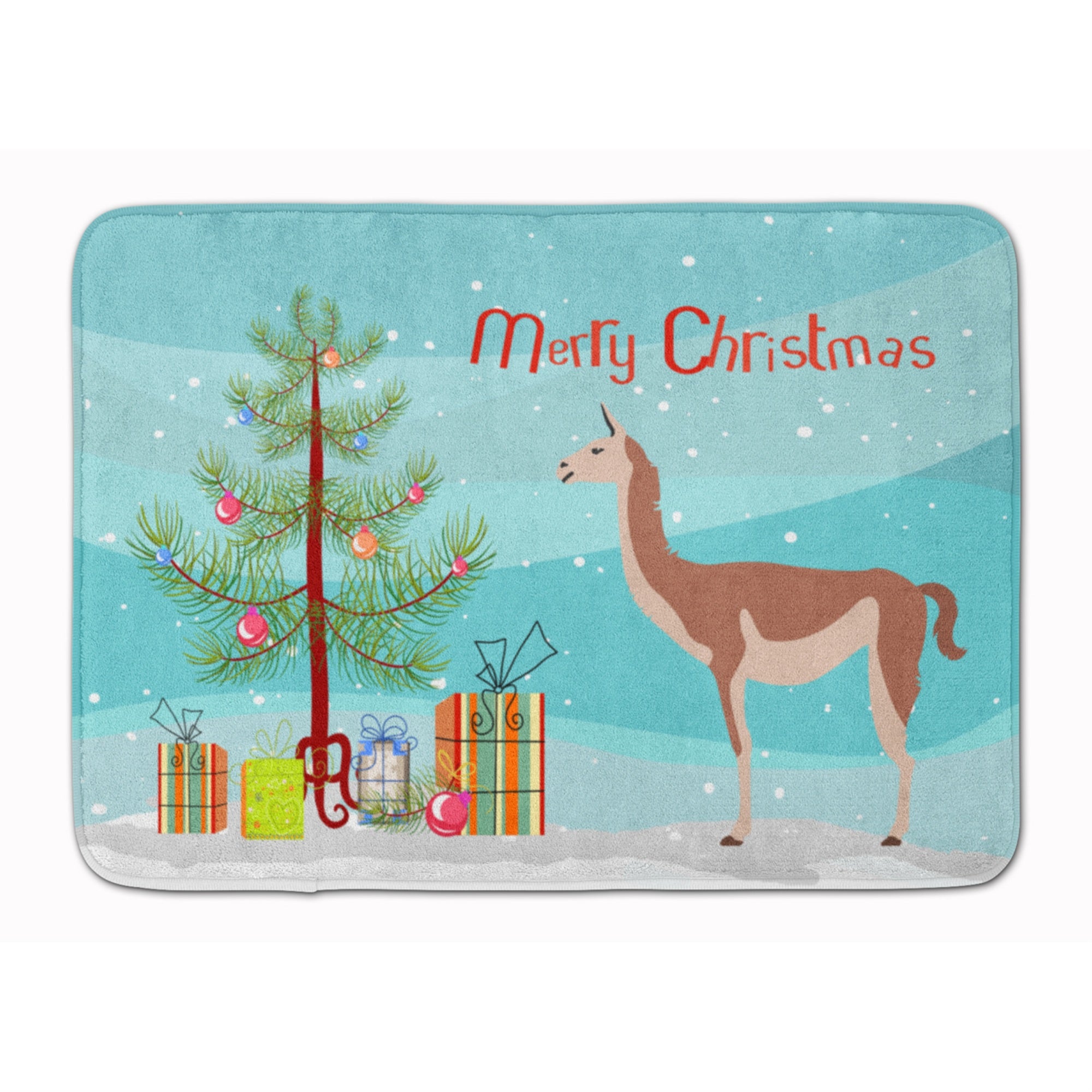 'Caroline'S Treasures Guanaco Christmas Floor Mat, 19'''' X 27'''', Multicolor''