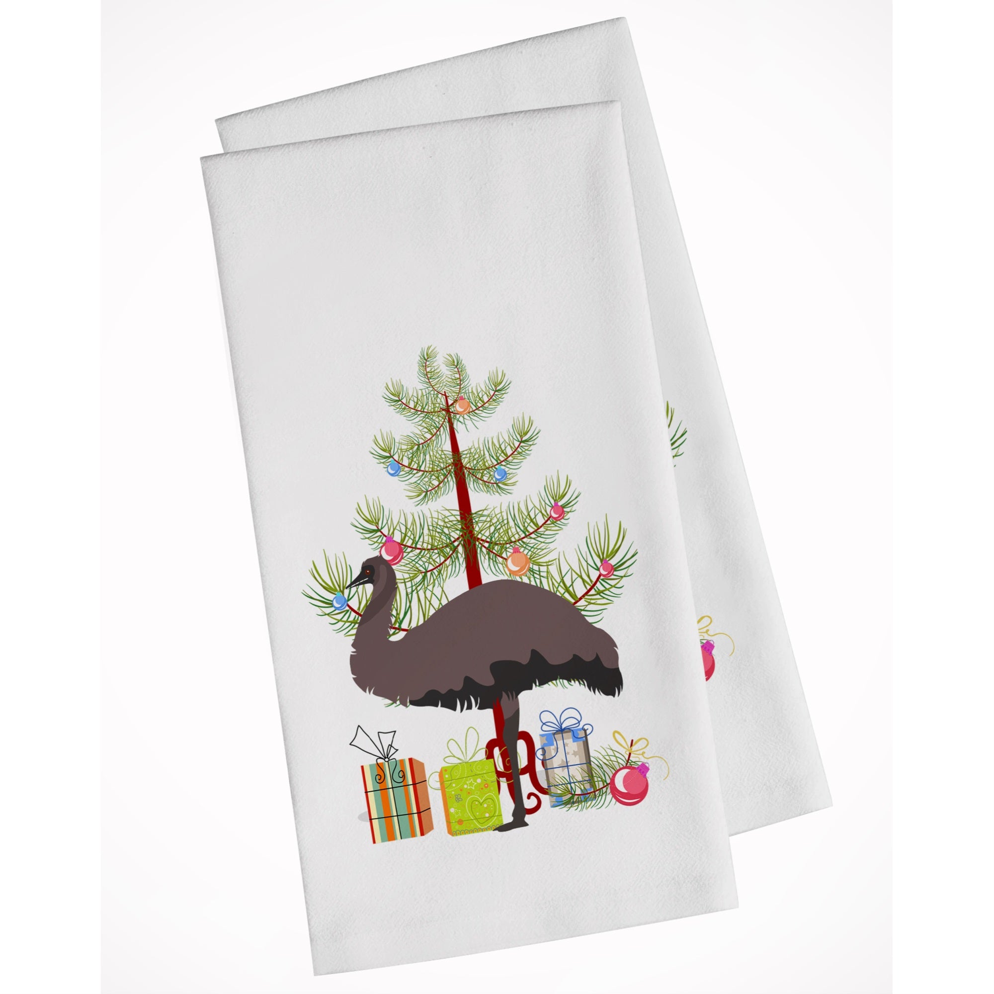 Emu Christmas White Kitchen Towel Set Of 2