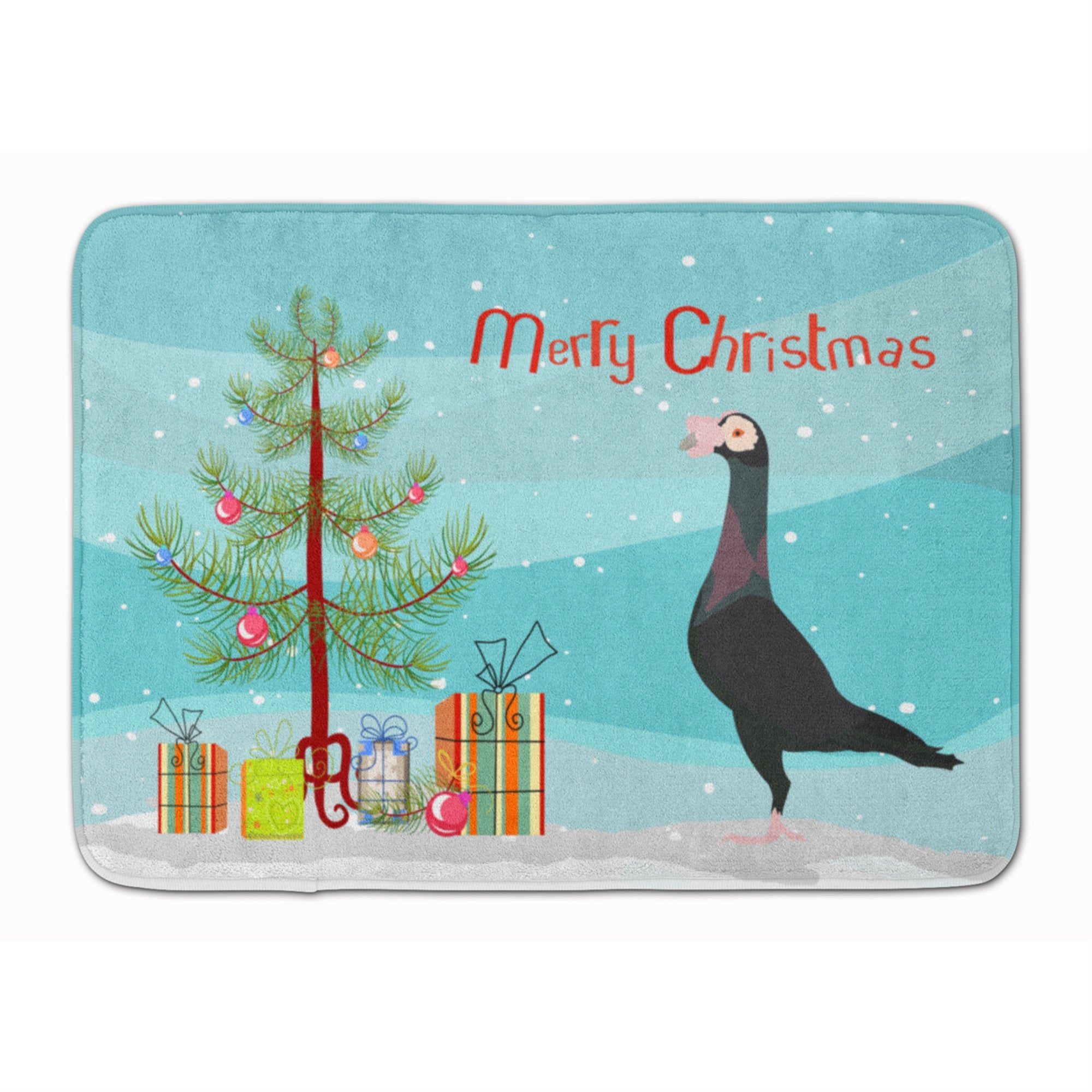 'Caroline'S Treasures English Carrier Pigeon Christmas Floor Mat, 19'''' X 27'''', Multicolor''