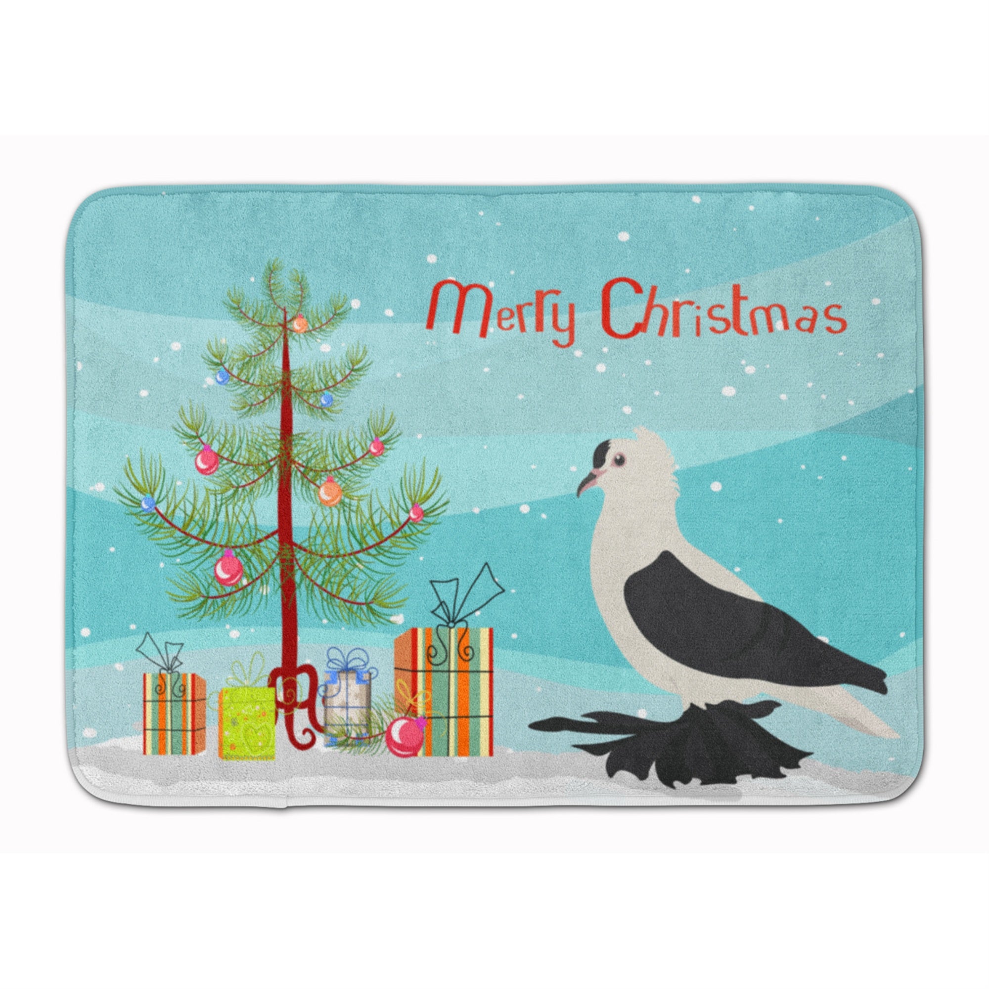 'Caroline'S Treasures Saxon Fairy Swallow Pigeon Christmas Floor Mat, 19'''' X 27'''', Multicolor''