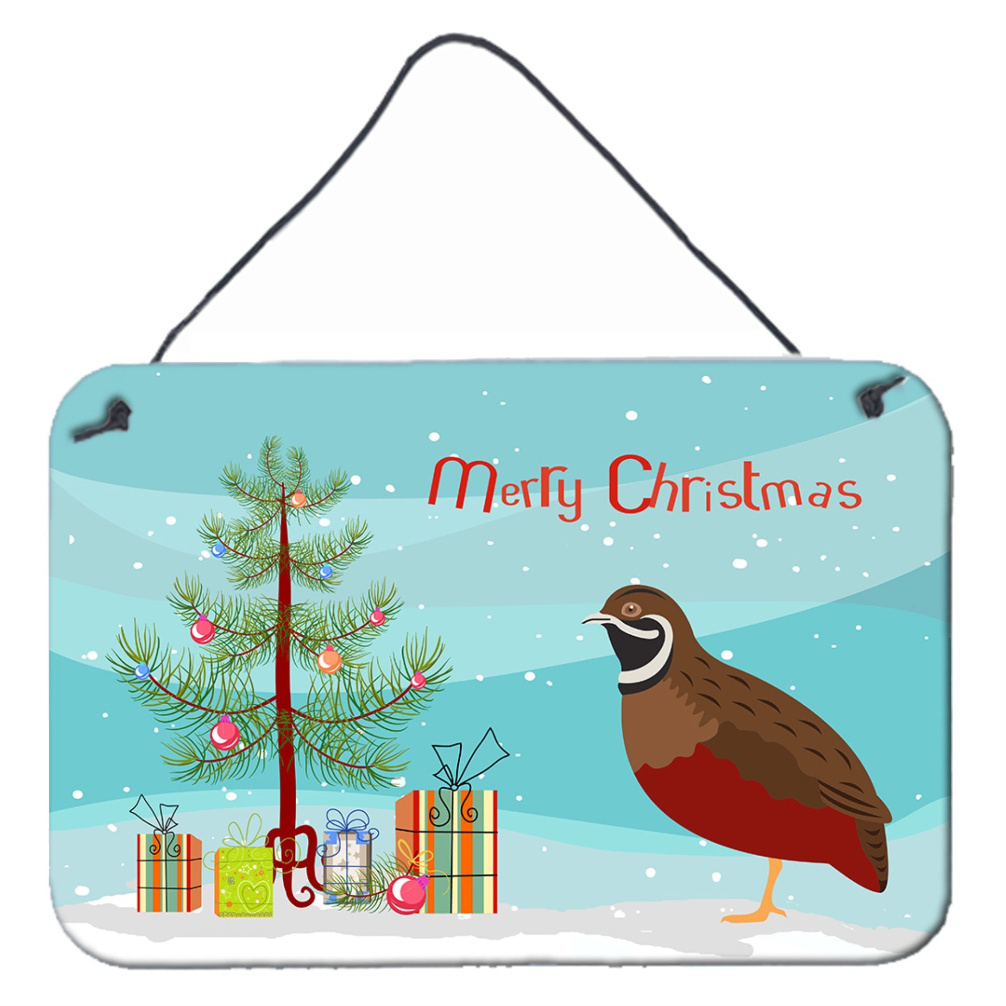 'Caroline'S Treasures Chinese Painted Or King Quail Christmas Print, 8'''' X 12'''', Multicolor''