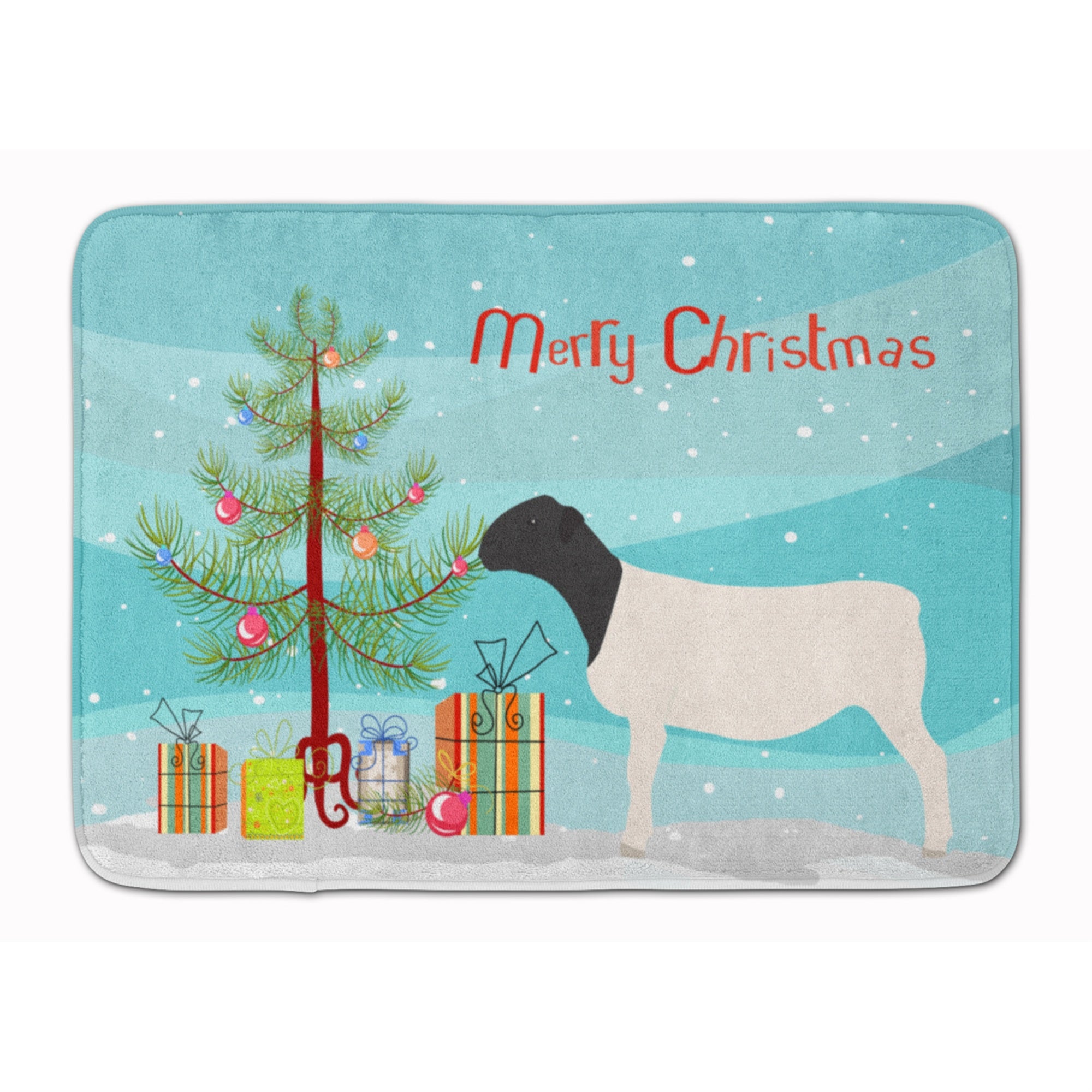 'Caroline'S Treasures Dorper Sheep Christmas Floor Mat, 19'''' X 27'''', Multicolor''