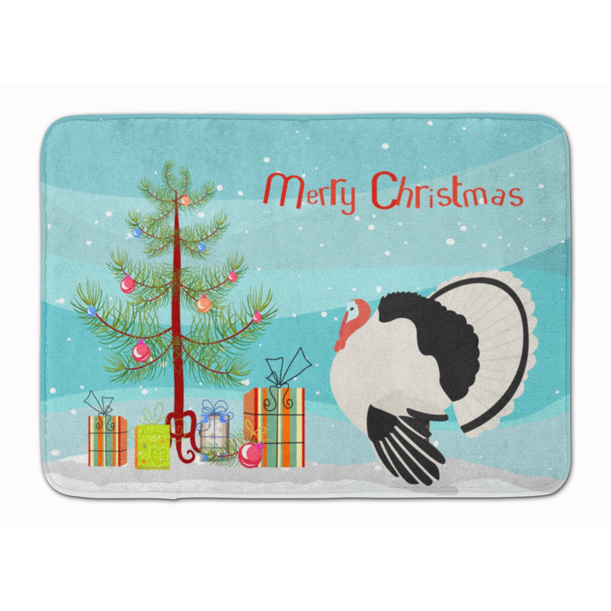 'Caroline'S Treasures Royal Palm Turkey Christmas Floor Mat, 19'''' X 27'''', Multicolor''