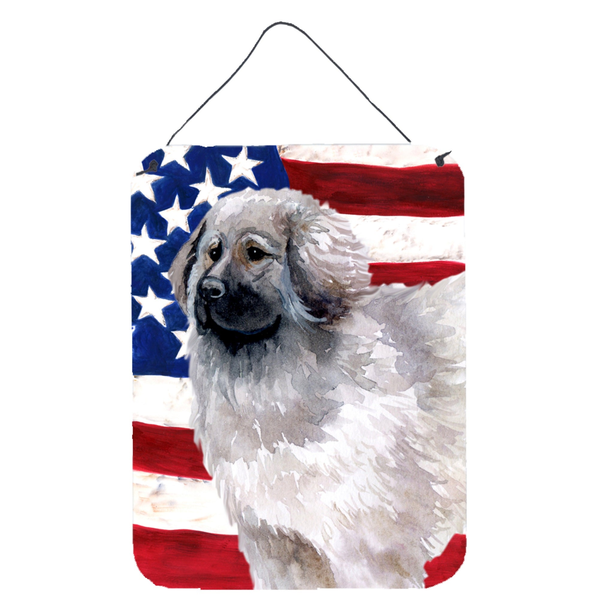 'Caroline'S Treasures Moscow Watchdog Patriotic Metal Print, 16'''' X 12'''', Multicolor''