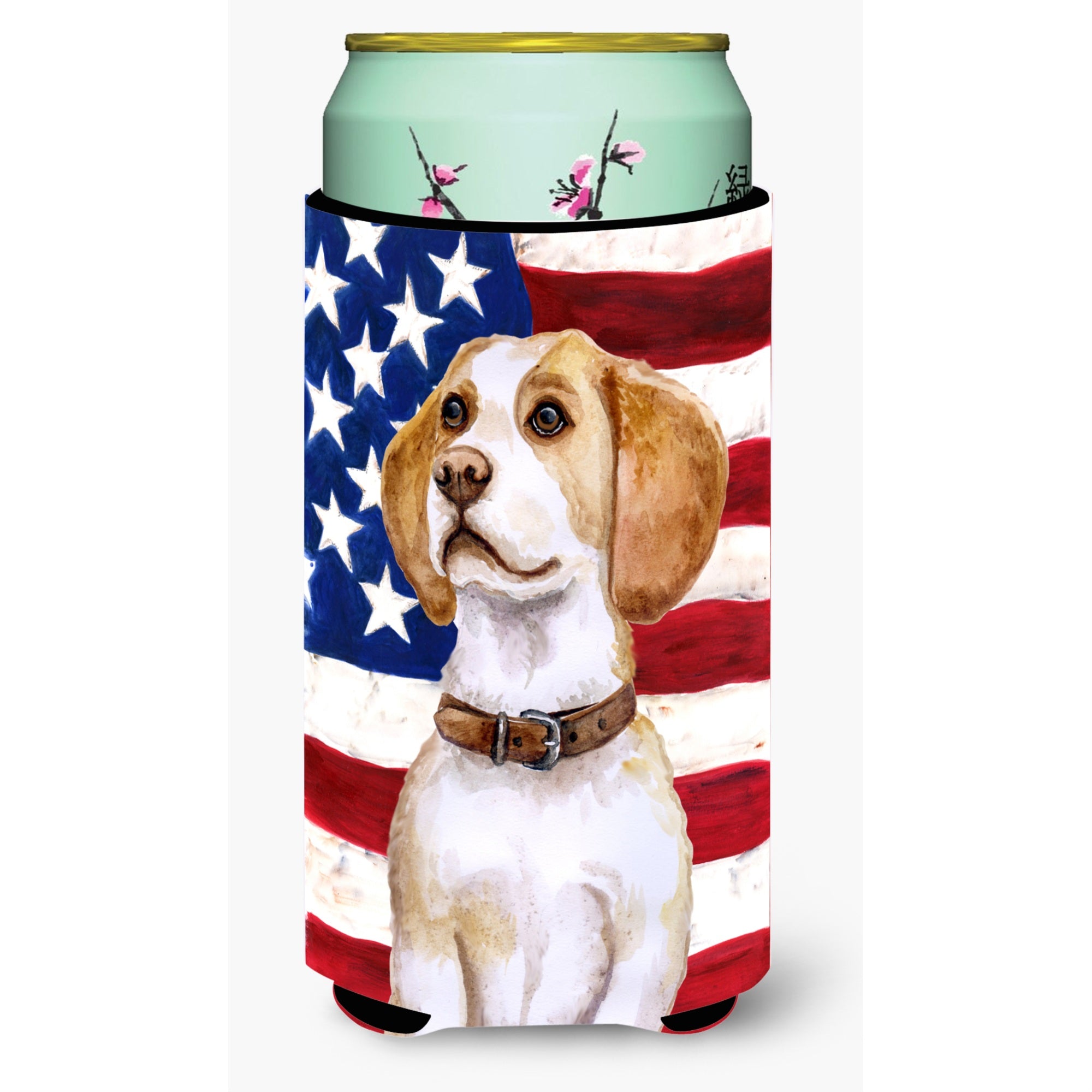 'Caroline'S Treasures Beagle Patriotic Decorative Can Hugger, Tall Boy, Multicolor''