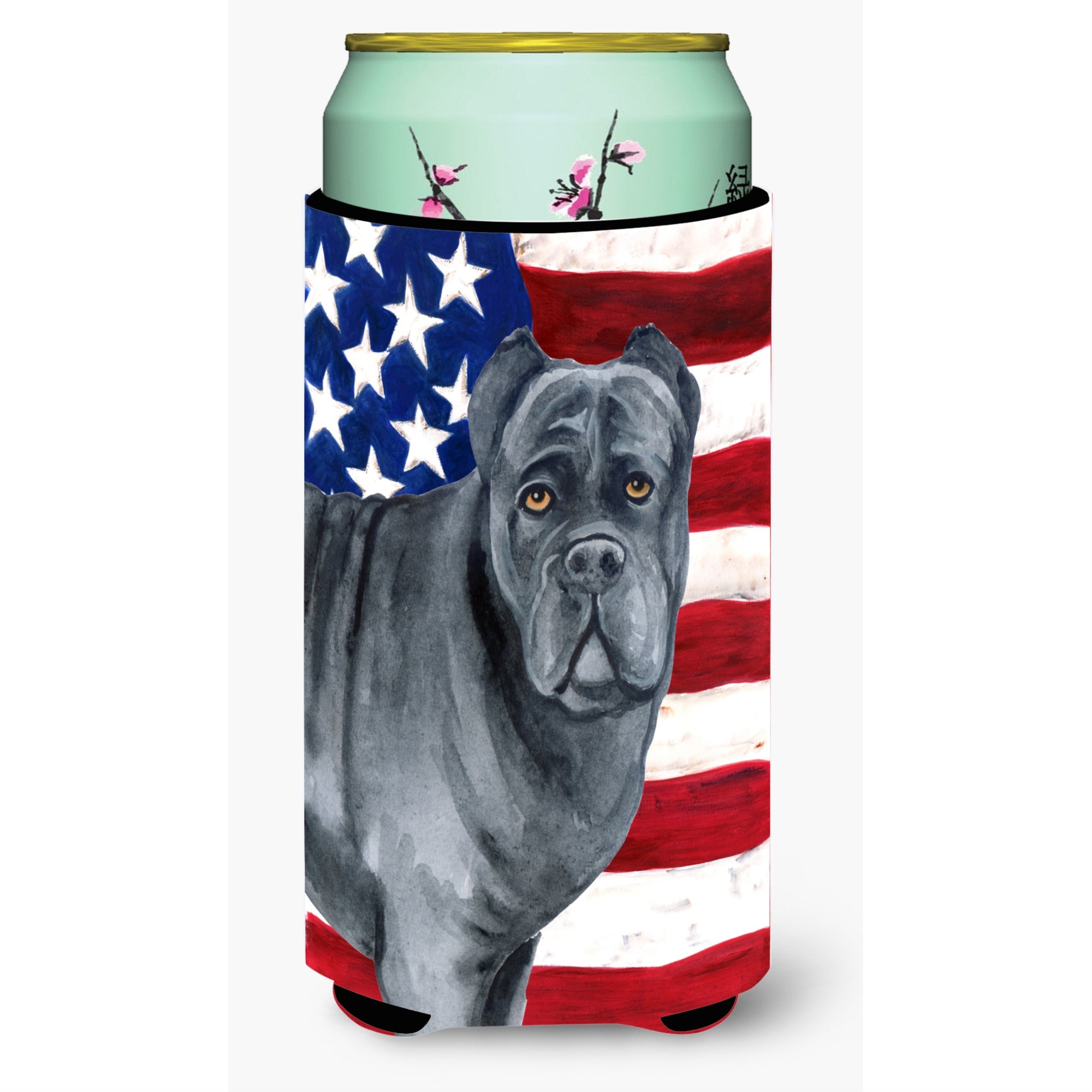 'Caroline'S Treasures Cane Corso Patriotic Decorative Can Hugger, Tall Boy, Multicolor''