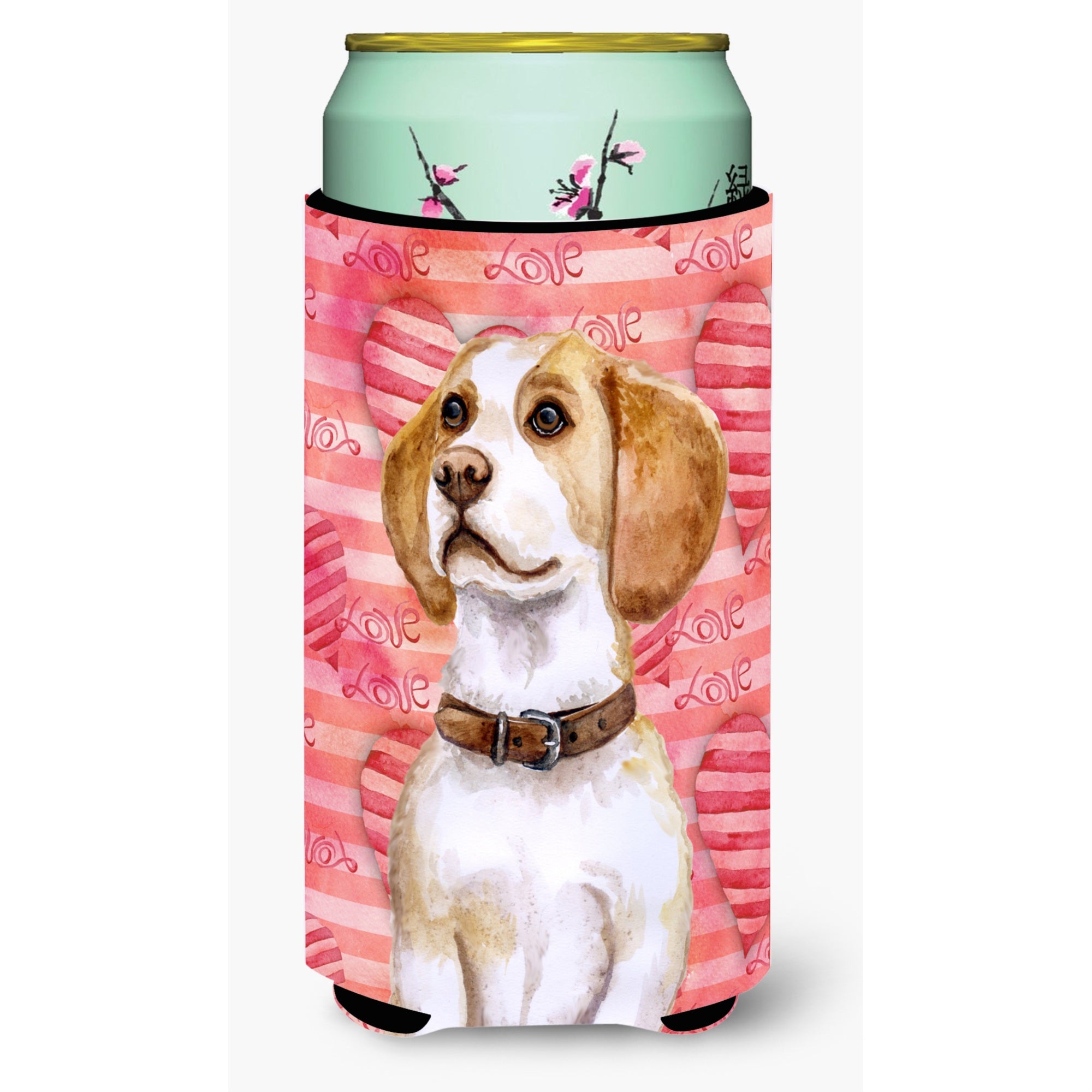 'Caroline'S Treasures Beagle Love Decorative Can Hugger, Tall Boy, Multicolor''