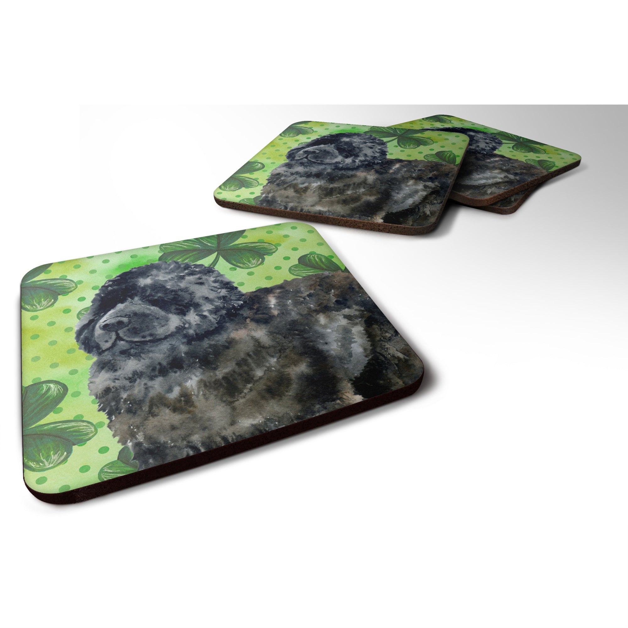 'Caroline'S Treasures Newfoundland St Patrick'S Decorative Coasters, Multicolor''