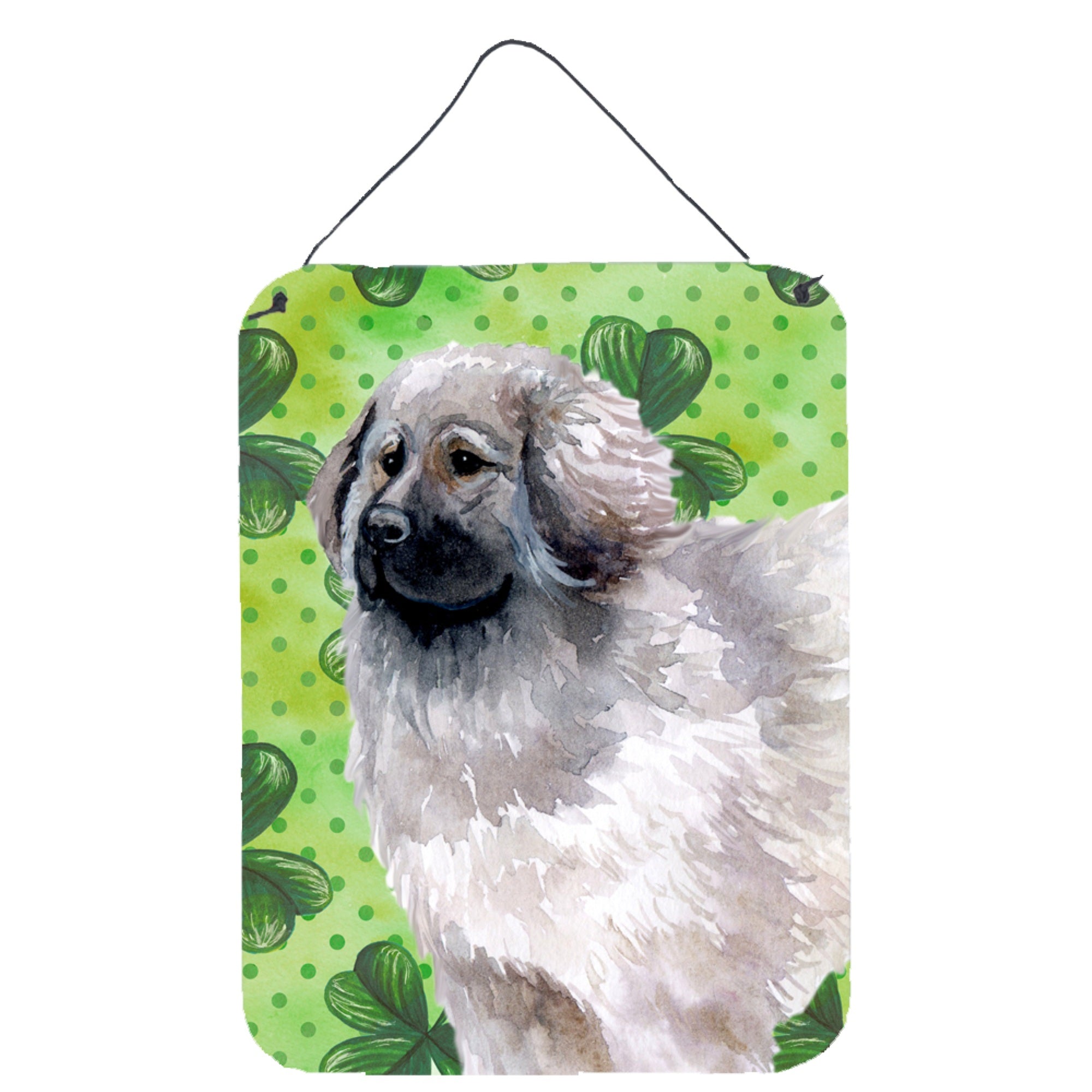 'Caroline'S Treasures Moscow Watchdog St Patrick'S Metal Print, 16'''' X 12'''', Multicolor''