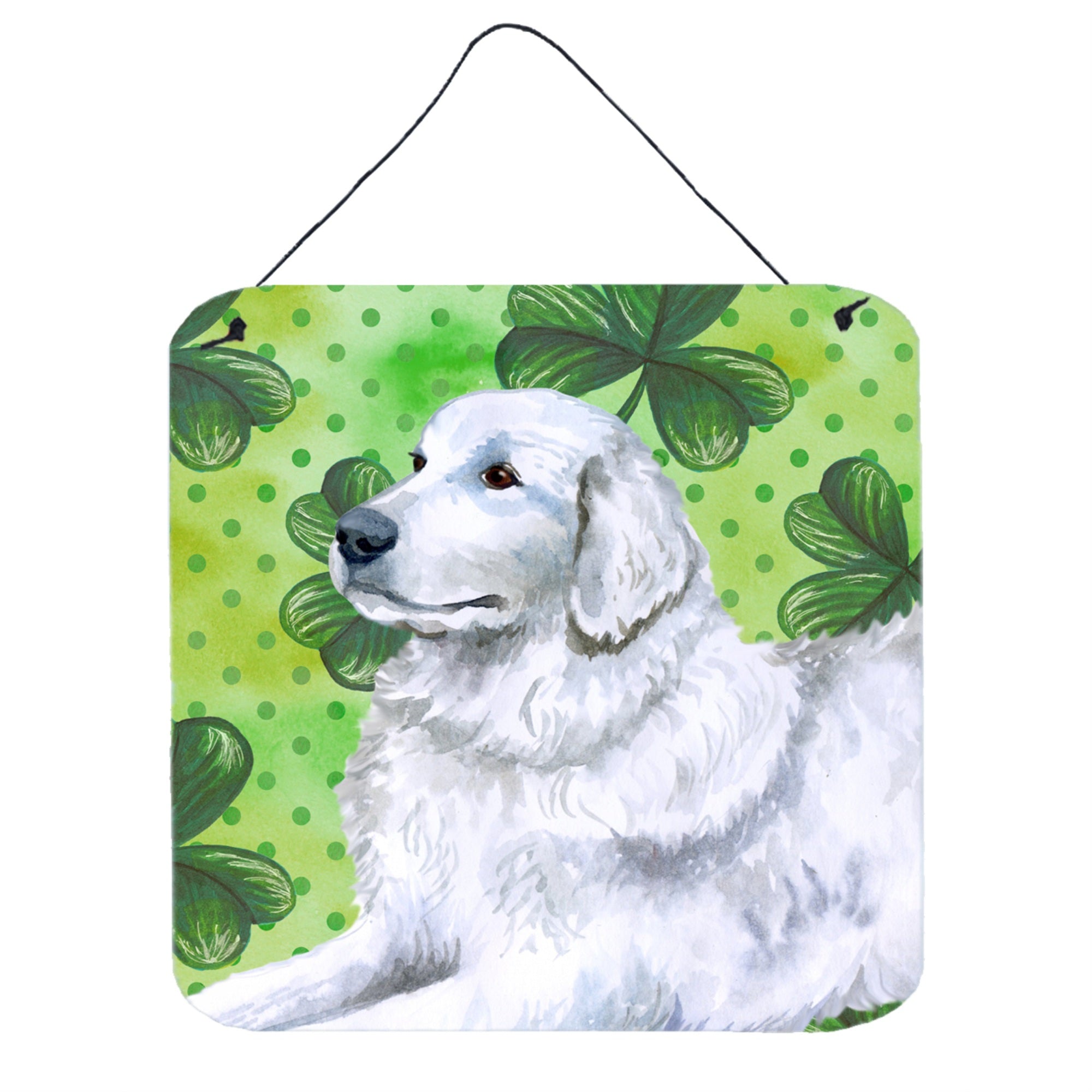 'Caroline'S Treasures Maremma Sheepdog Metal Print, 6H X 6W, St Patrick'S Day''