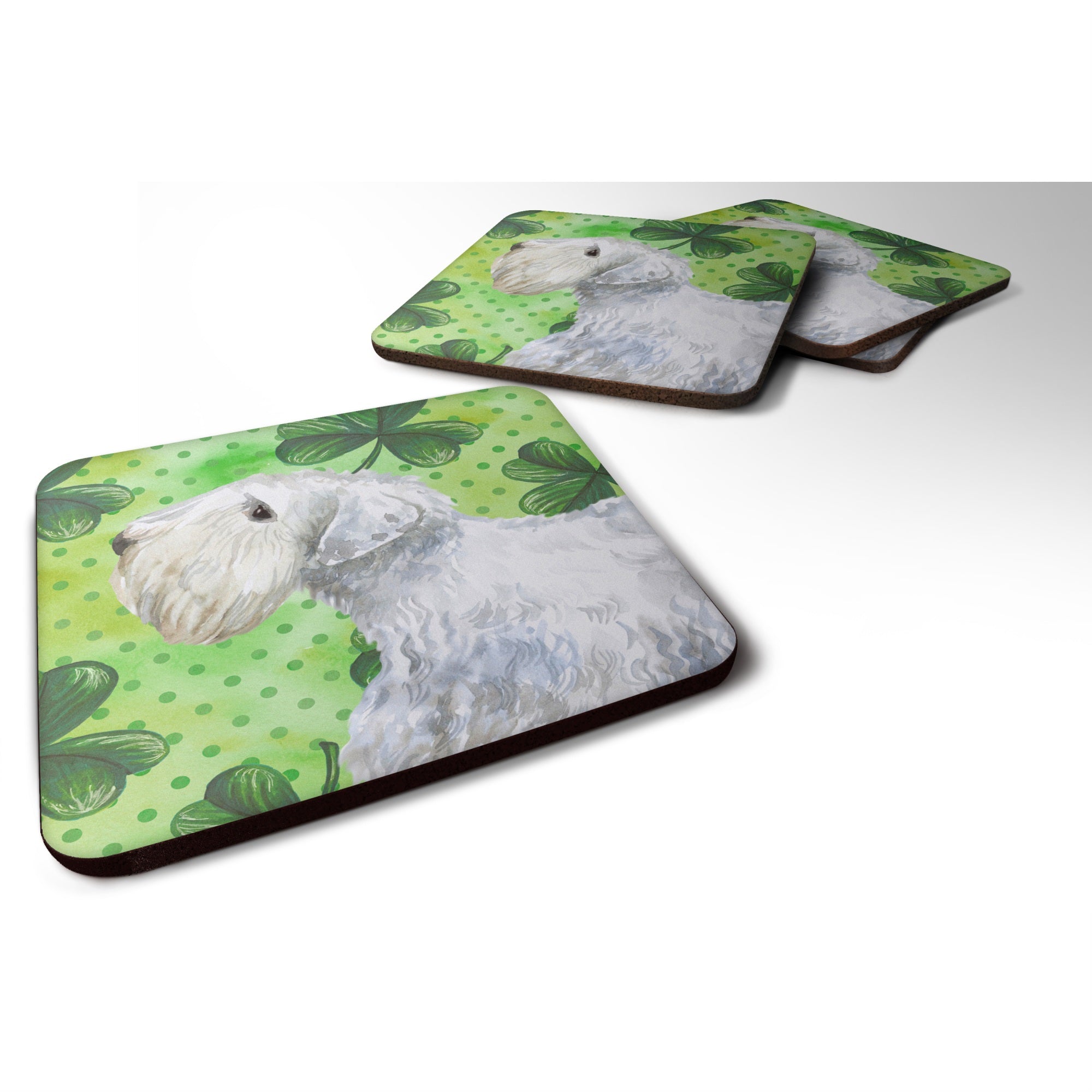 'Caroline'S Treasures Sealyham Terrier St Patrick'S Decorative Coasters, Multicolor''