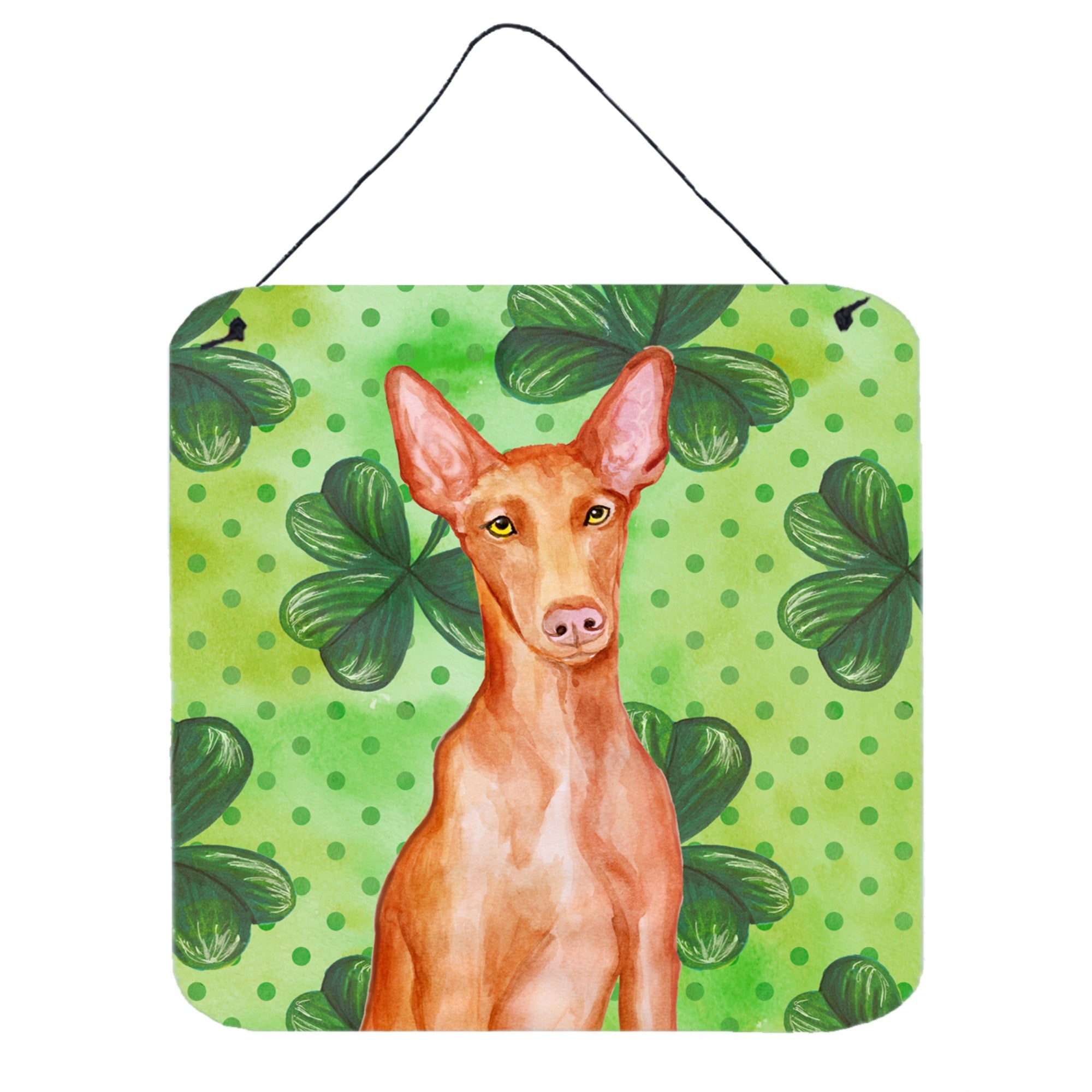 'Caroline'S Treasures Pharaoh Hound Metal Print, 6H X 6W, St Patrick'S Day''
