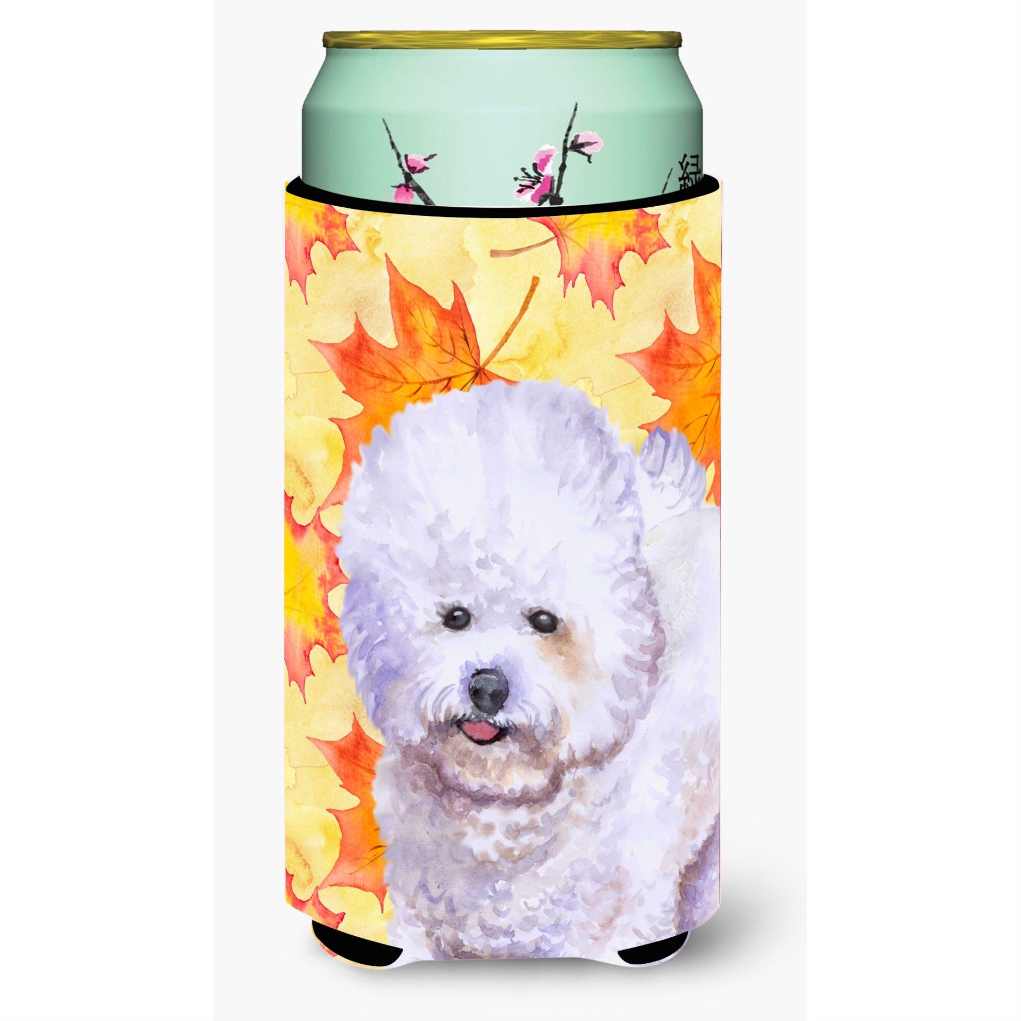 'Caroline'S Treasures Bichon Frise Fall Decorative Can Hugger, Tall Boy, Multicolor''