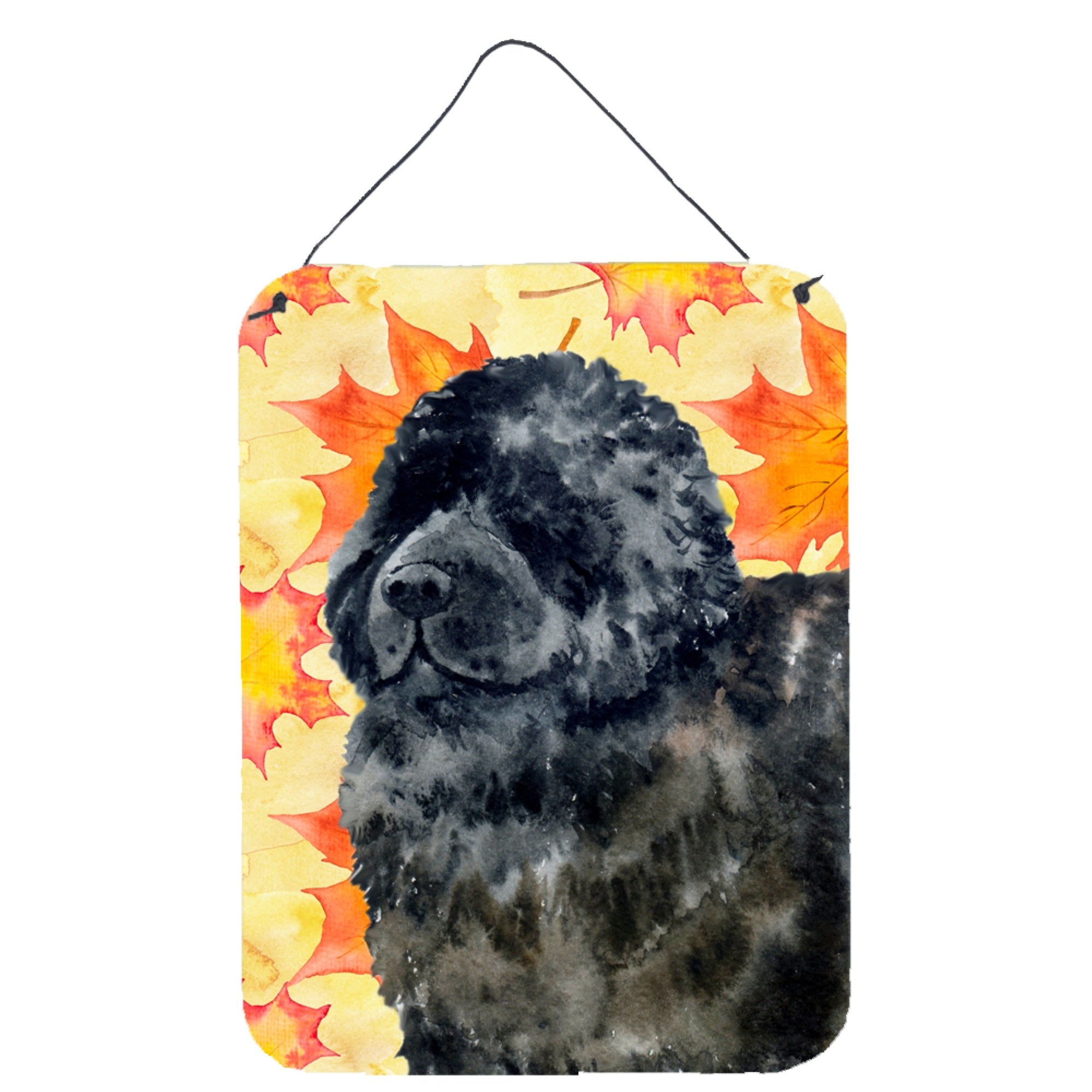 'Caroline'S Treasures Newfoundland Fall Metal Print, 16'''' X 12'''', Multicolor''